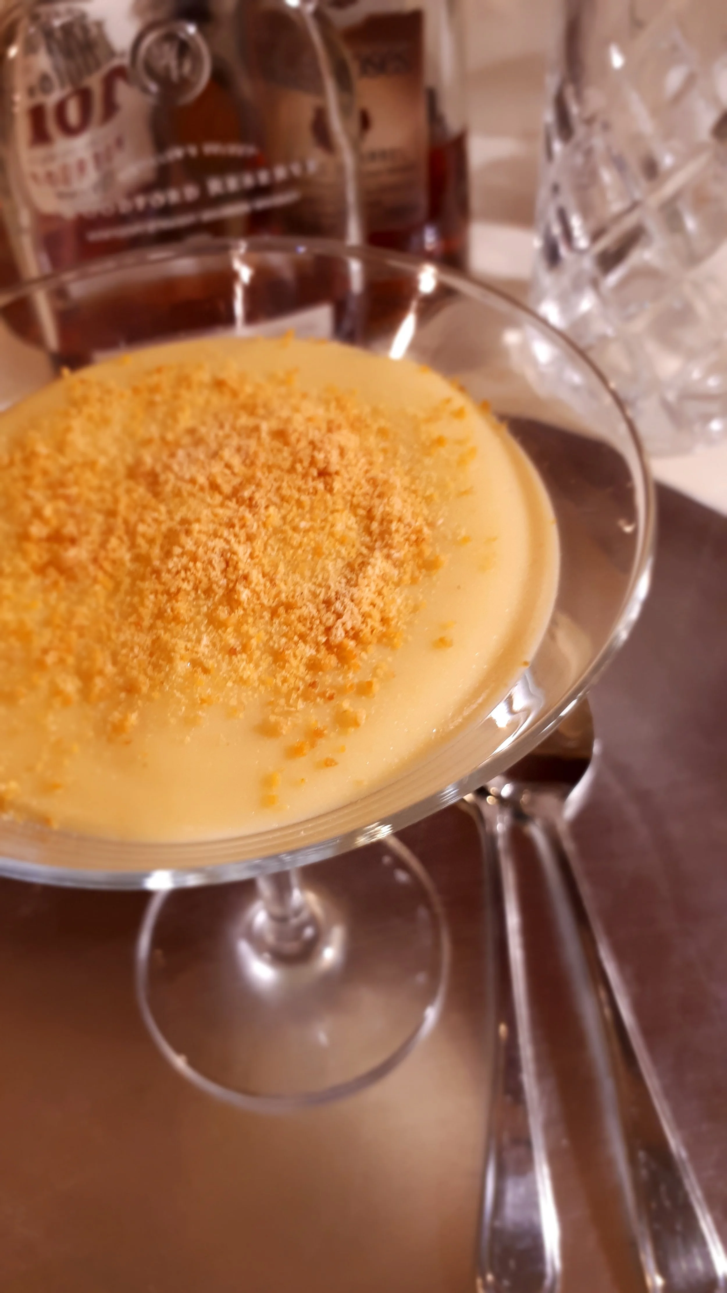 Food: Bourbon Butterscotch Pudding