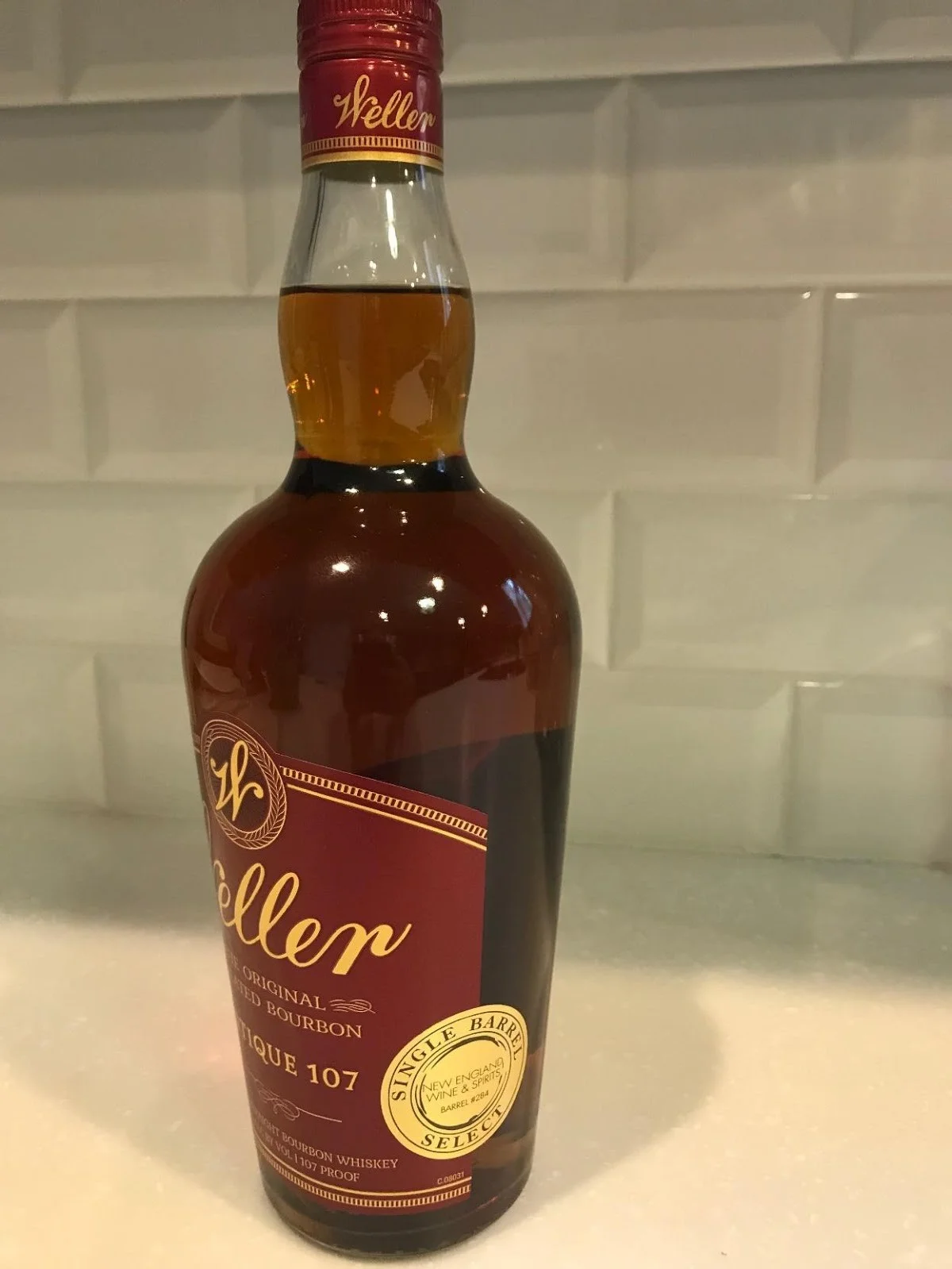 Store Pick Review-Weller Antique 107: New England Wine and Spirits Store Pick: Barrel 284