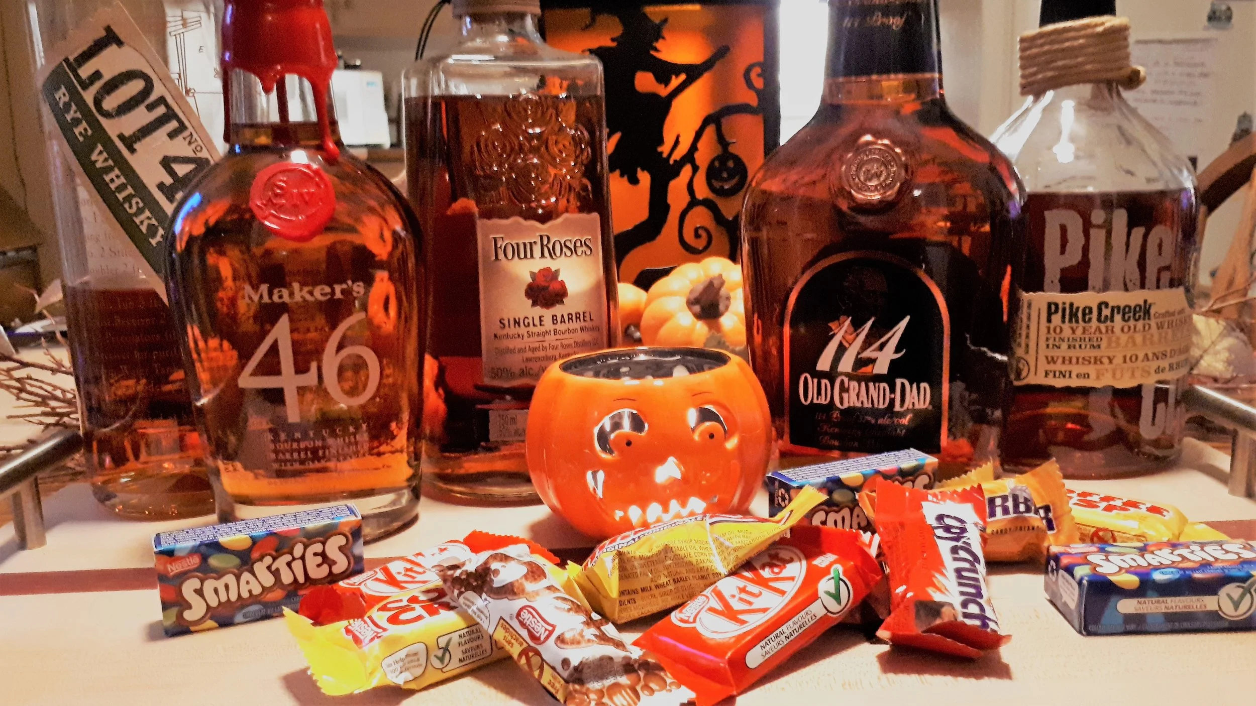 Halloween Special! Bourbon and Candy Bar Pairings &nbsp;&nbsp;