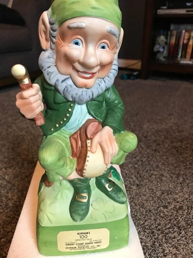 1973 Hoffman Distillery 8 Year Straight Bourbon decanter