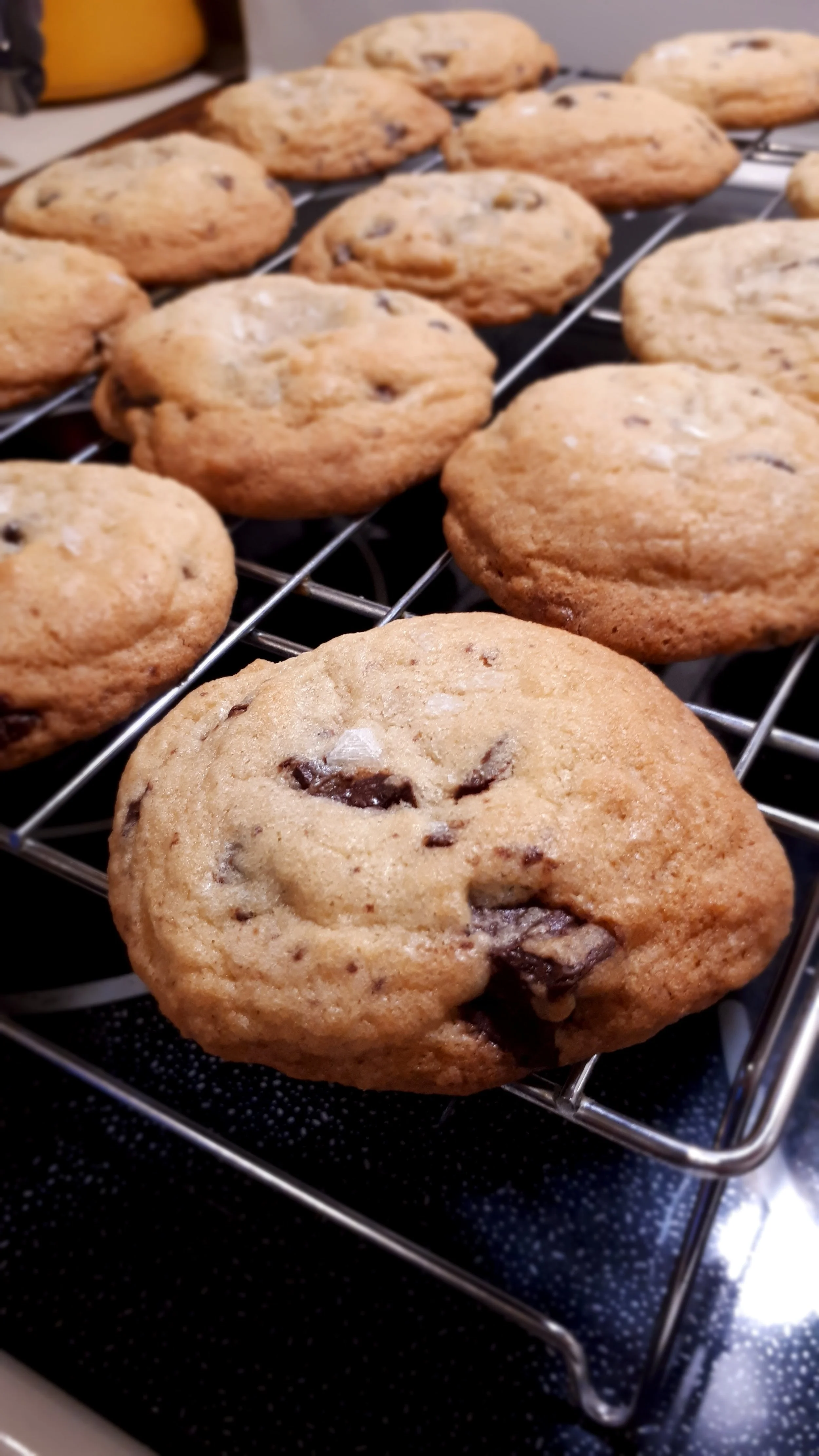 Food: Bourbon Salted Chocolate Chunk Cookies
