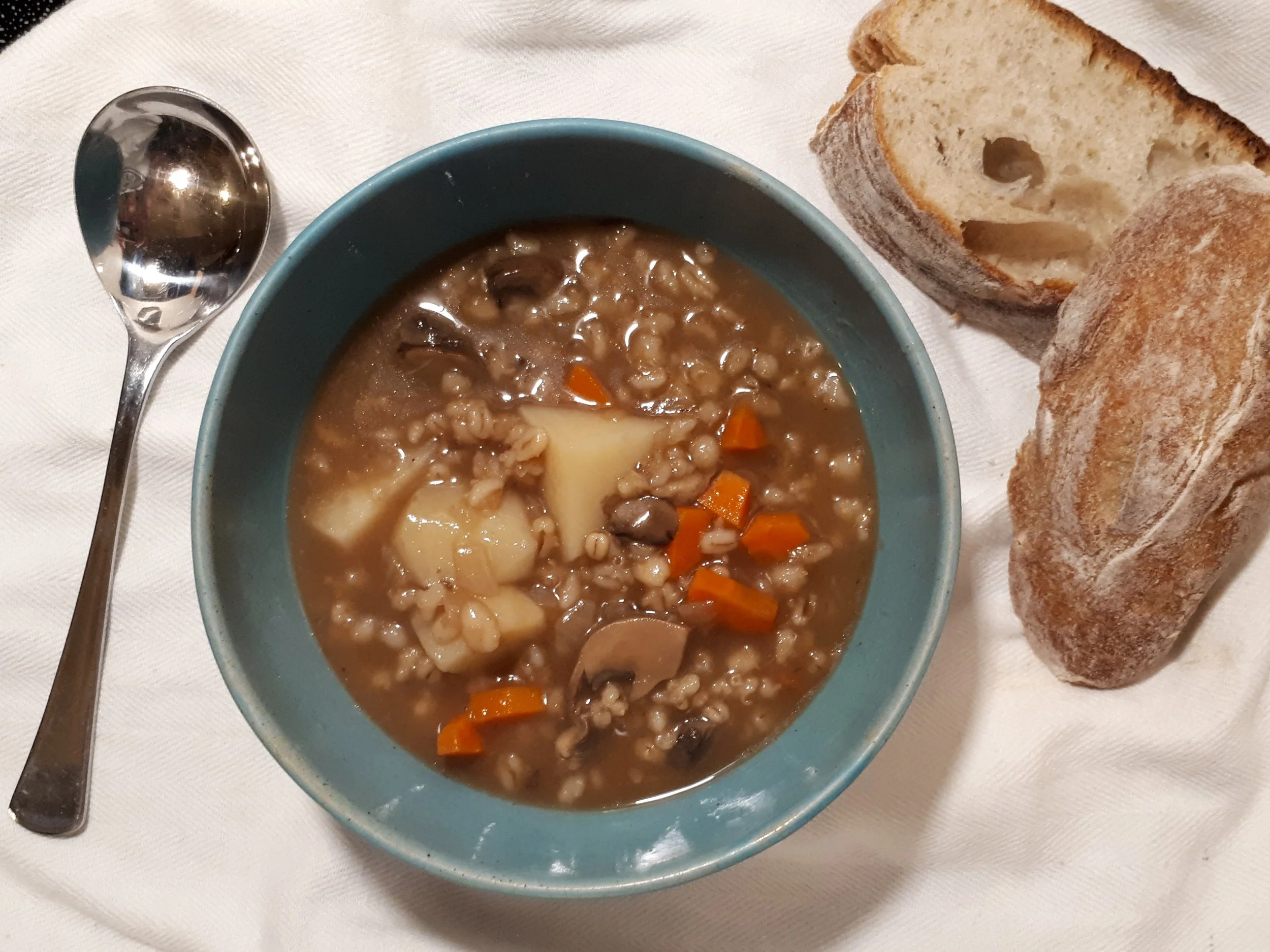 Food: Bourbon Beef Barley Soup Recipe