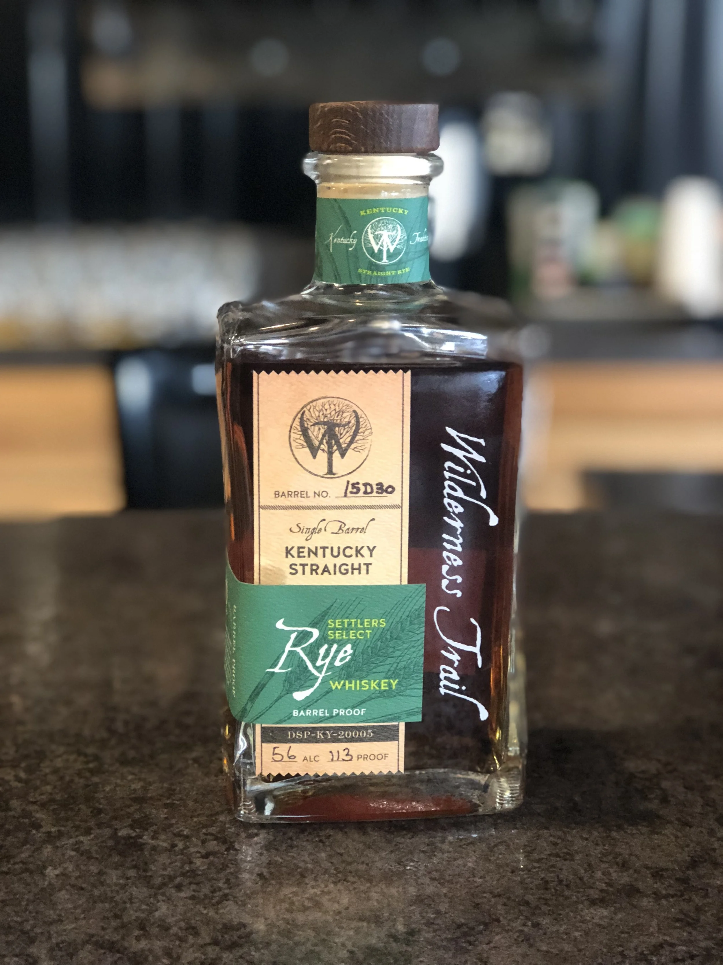 Review: Wilderness Trail Settlers Select Rye Whiskey Barrel Proof
