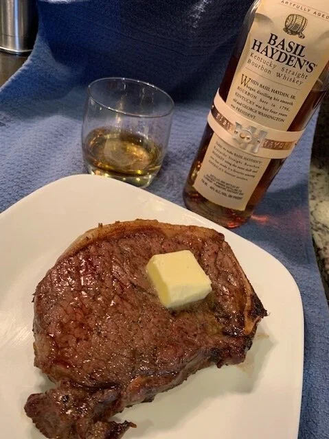 Seared &amp; Smoked Sirloin Steaks