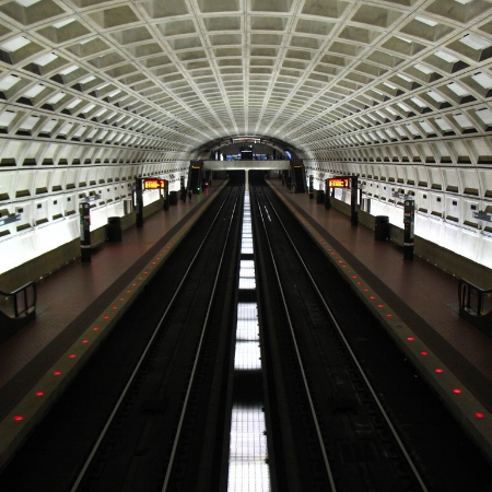 Metro station in Washington, D.C.