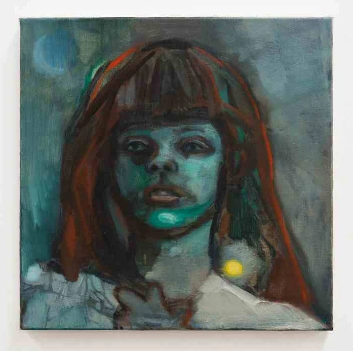 Girl, Oil on canvas, 40cm x 40cm