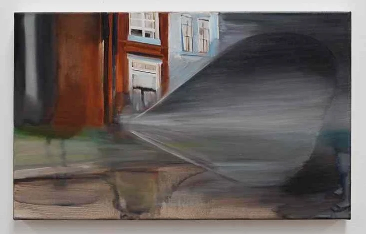 Skip, Oil on canvas, 41cm x 66cm