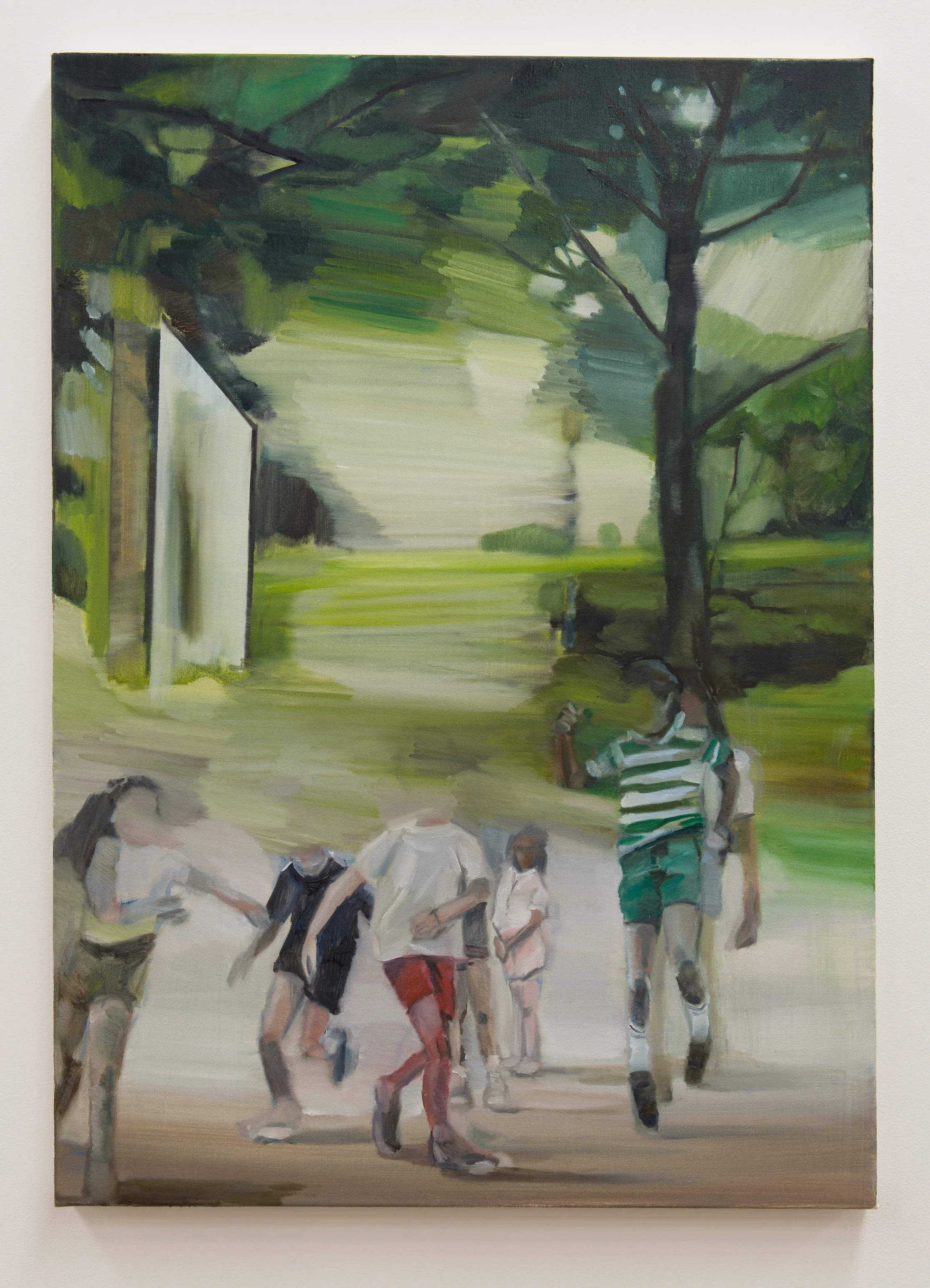 Thoughts on Suspension (study), Oil on Canvas, 106cm x 76cm
