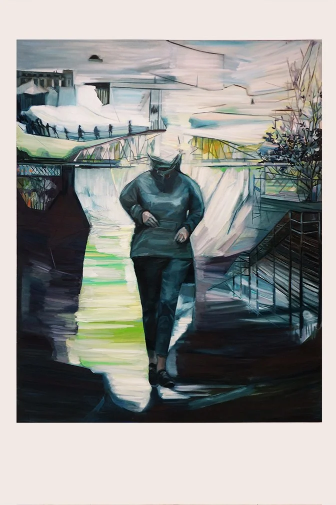 Roam, oil on canvas, 213cm x 167cm, Private Collection