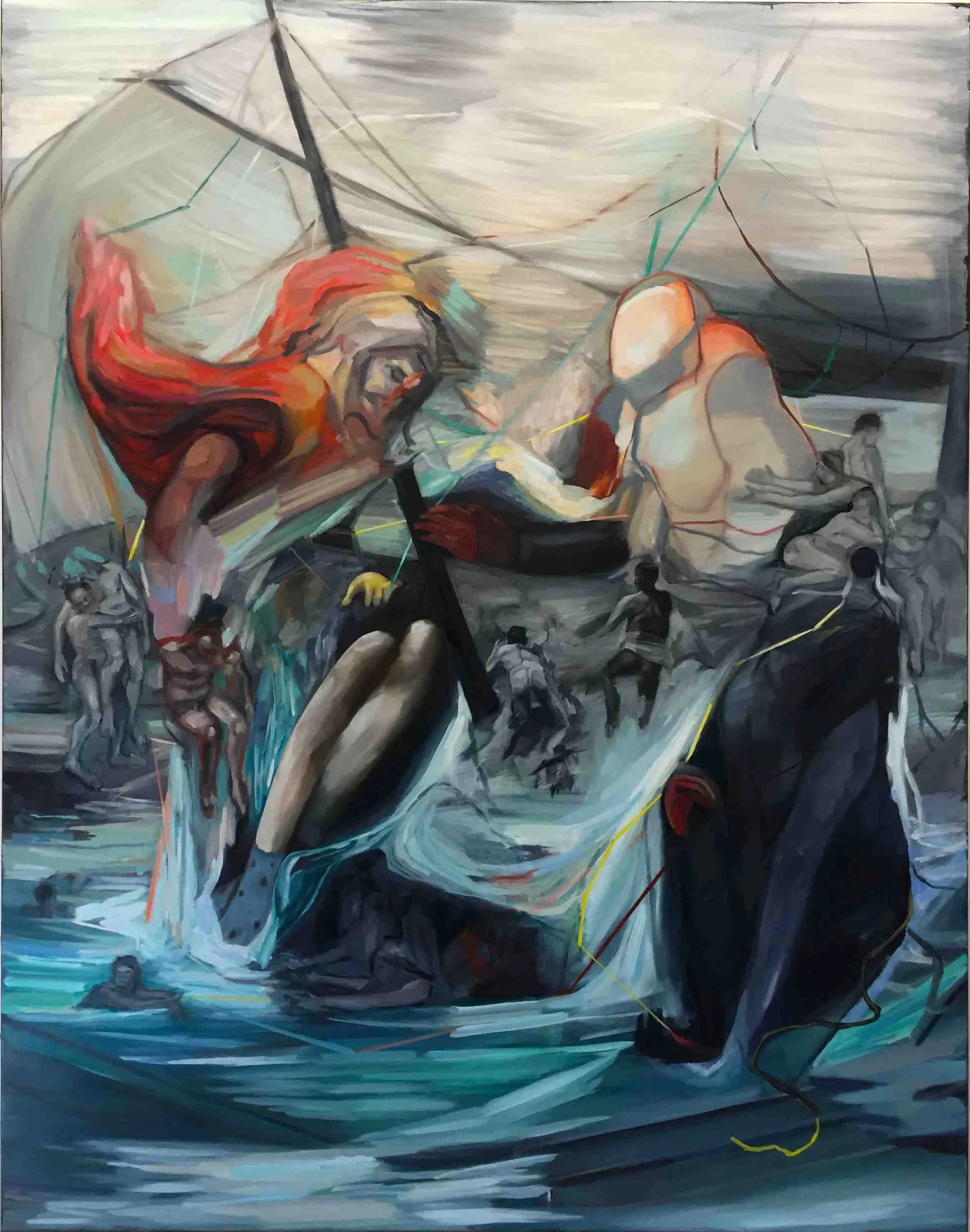 The Golden Thread, Oil on Canvas, 213cm x 167cm The Fisher’s Ghost Art Award has been running for over 50 years and awards $30,000 in prize money. The Fishers Ghost Art Award coincides with Campbelltown Annual Festival of Fishers Ghost, held over 10 days the Festival dates back to 1956 and celebrates Australia’s most famous ghost – Frederick Fisher. The winning entry in the Award’s Open section is acquisitive to the C-A-C permanent collection and is awarded $20,000. In the past it has been awarded to some of Australia’s most respected Contemporary artists including Elisabeth Cummings, Khaled Sabsabi, Justene Williams, David Bromley, Marion Borgelt, Raquel Ormella and Philip Wolfhagen.
