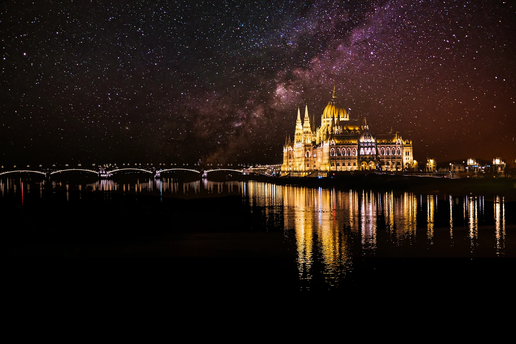 The lights of Budapest 
