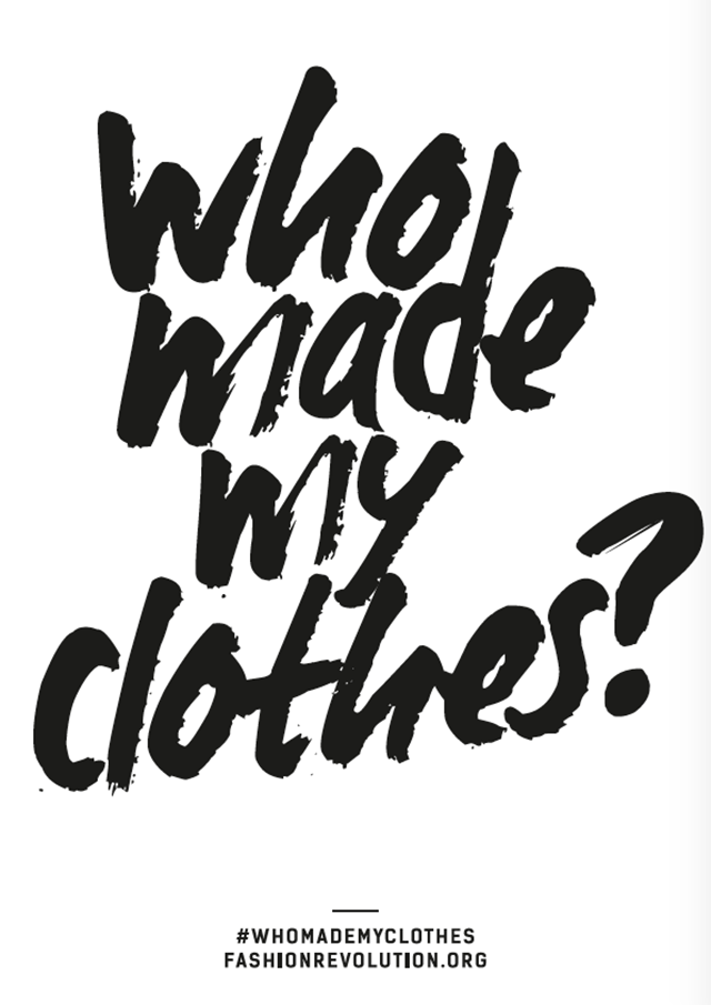 Fashion Revolution podcast: who made my clothes?