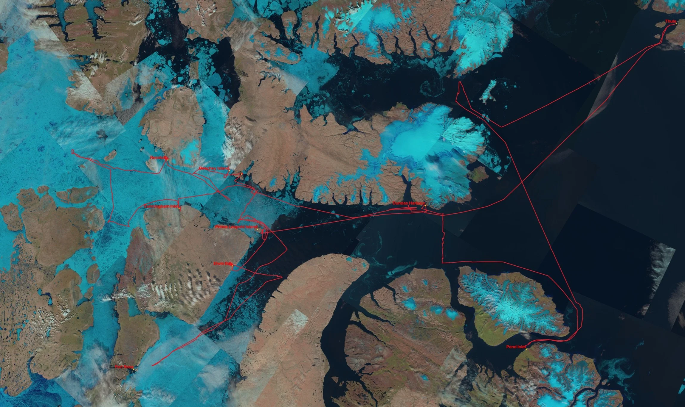 NPP route through Lancaster Sound