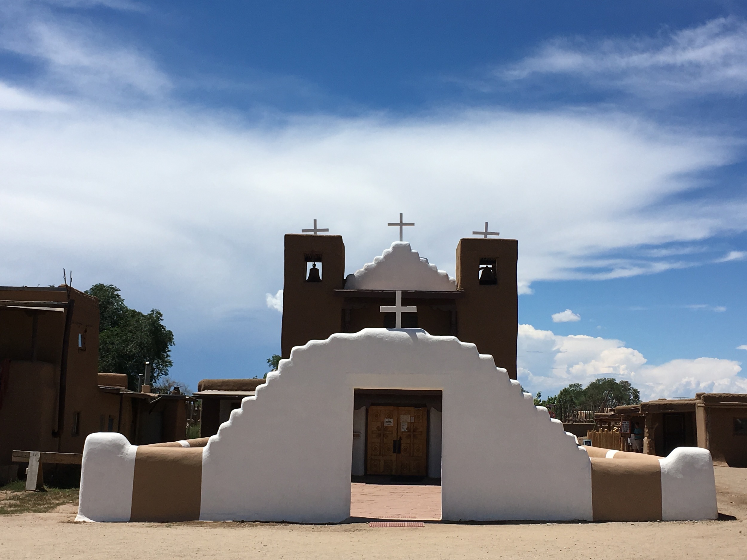 New church at Taos Pueblo