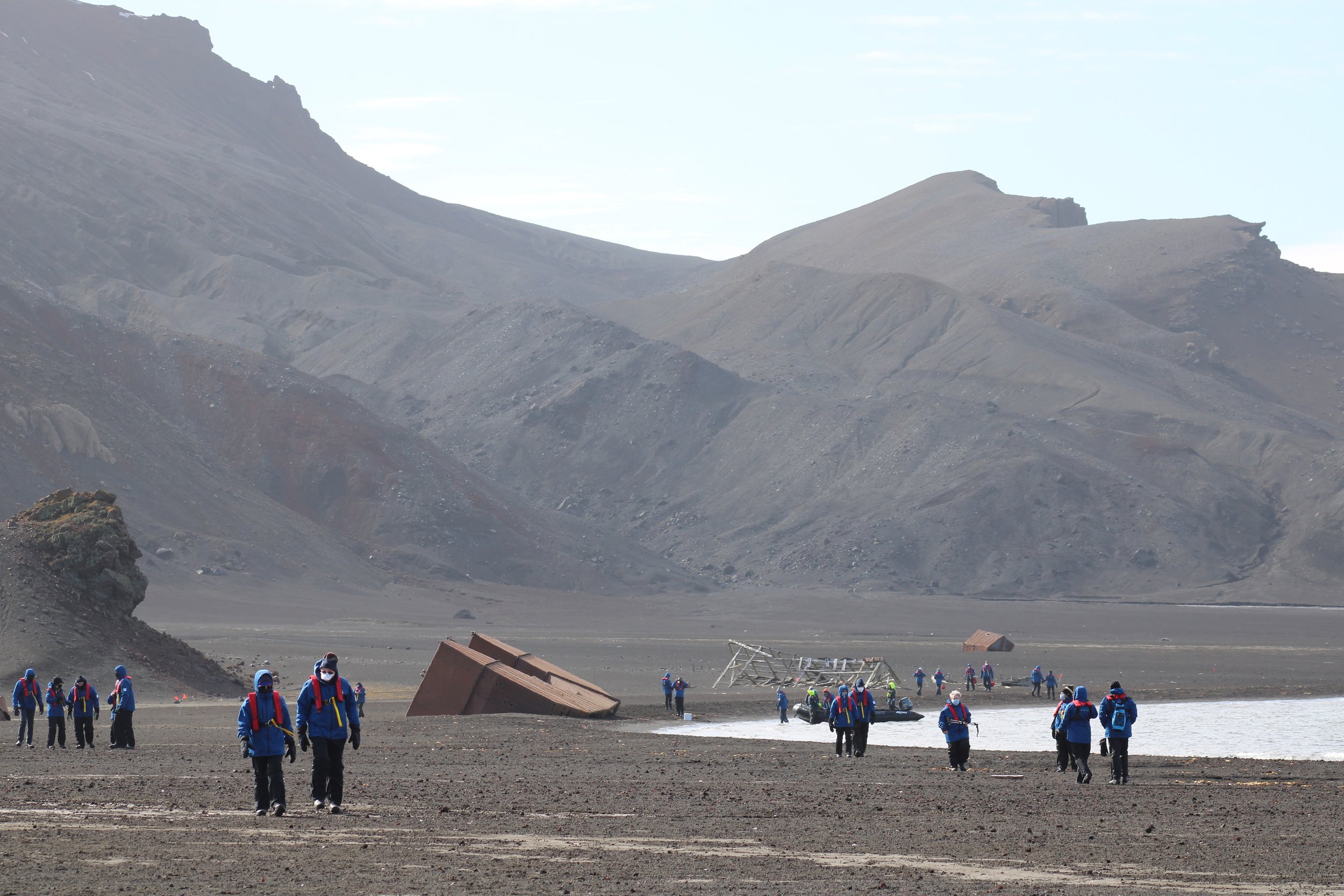Deception Island whaling station 