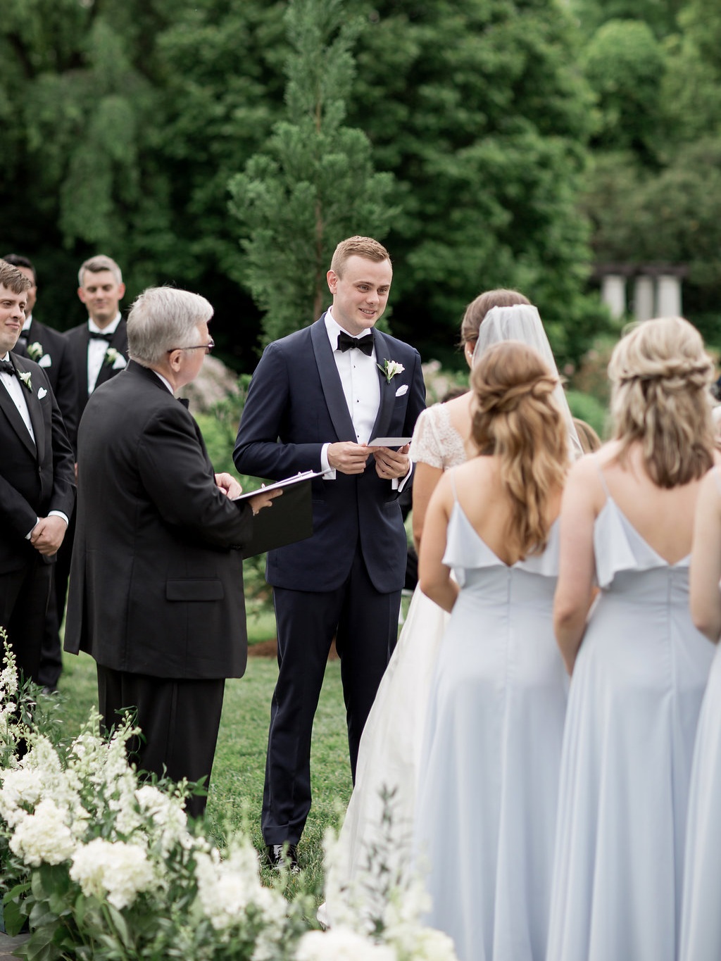 Traditional Wedding at The Barn at Reynolda Village