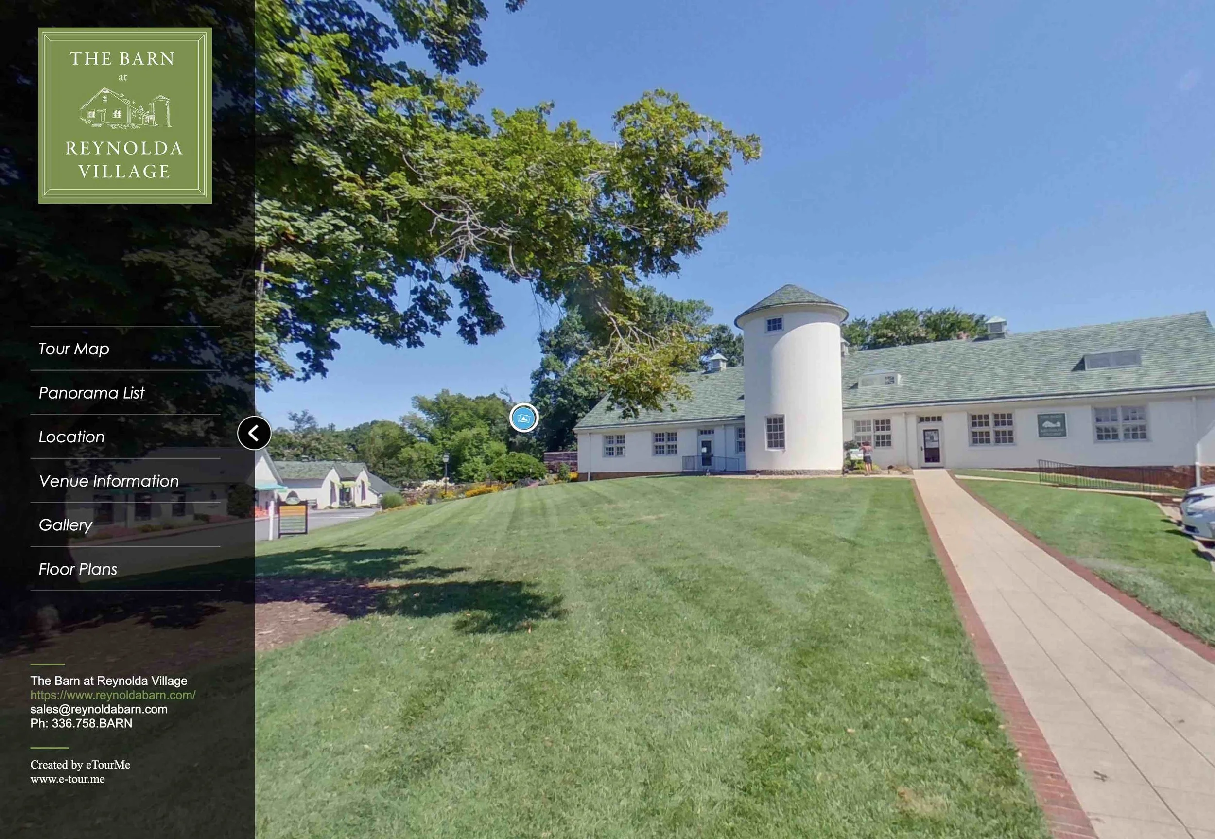 Tours Are Now Available at The Barn at Reynolda Village 24/7