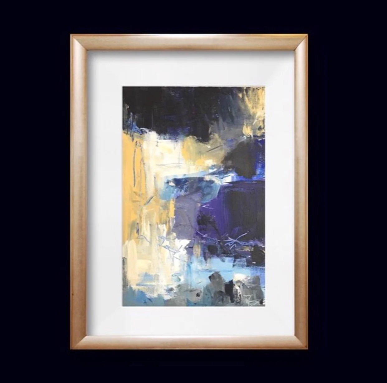 Abstract in Blue