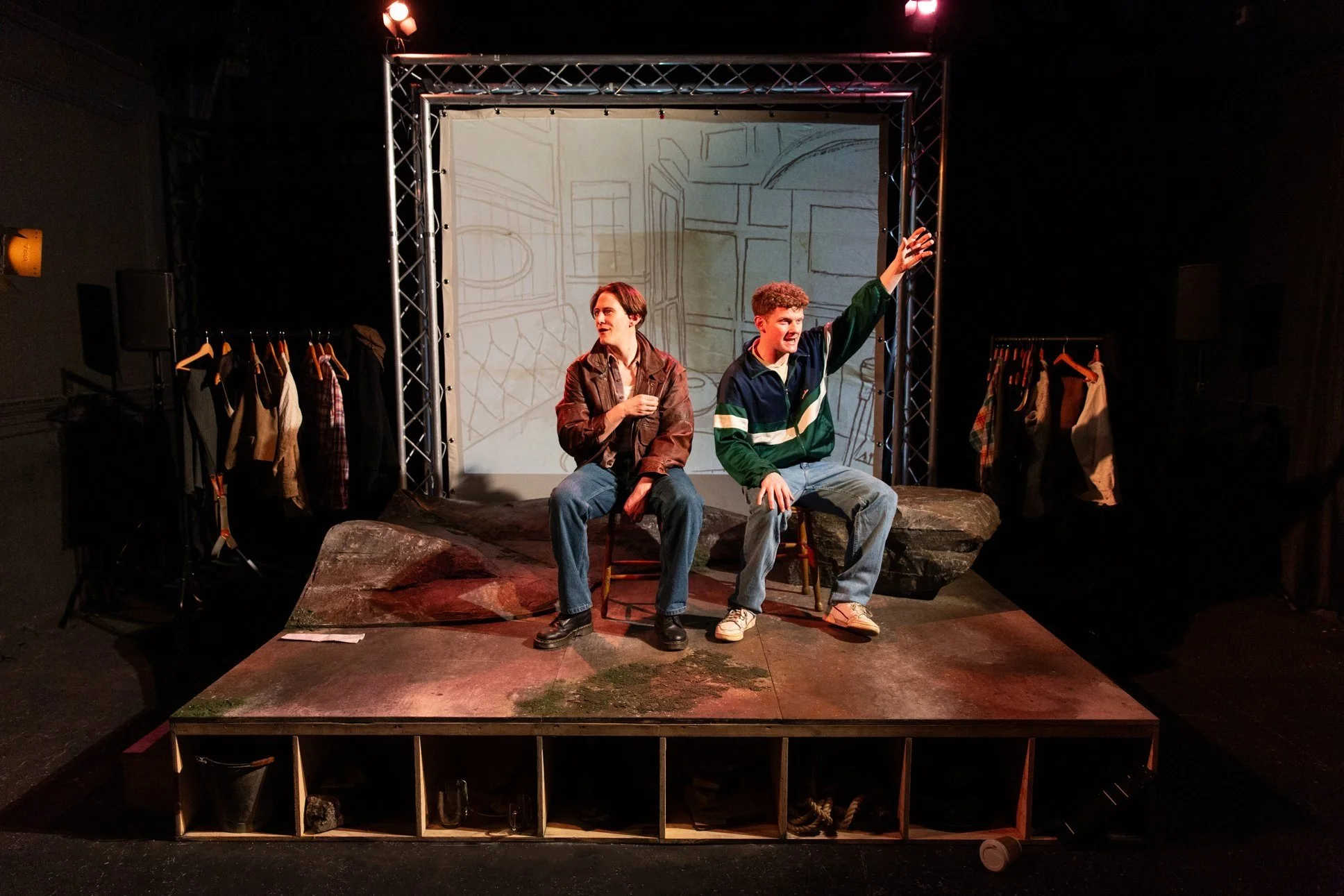 Stones in his pockets 