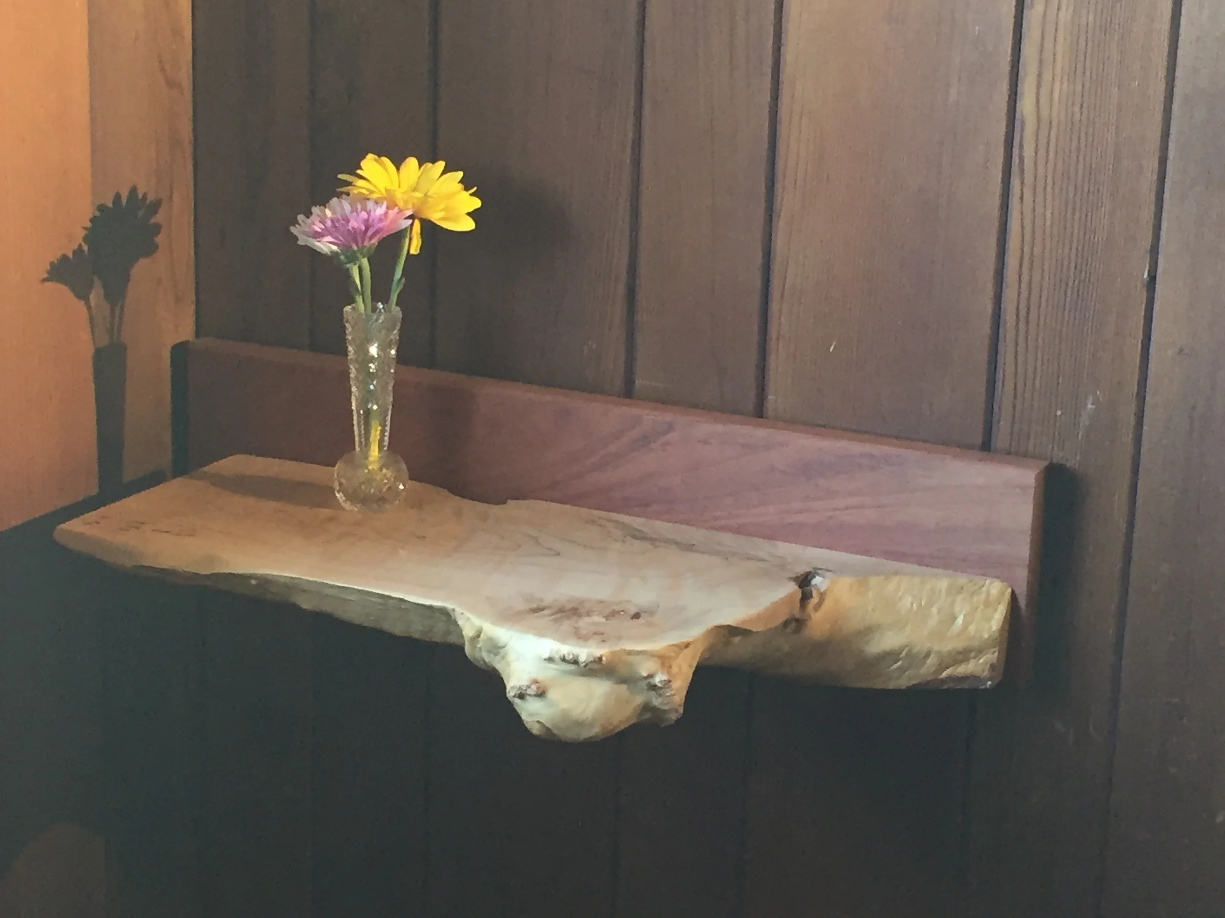 Live Edge Shelf