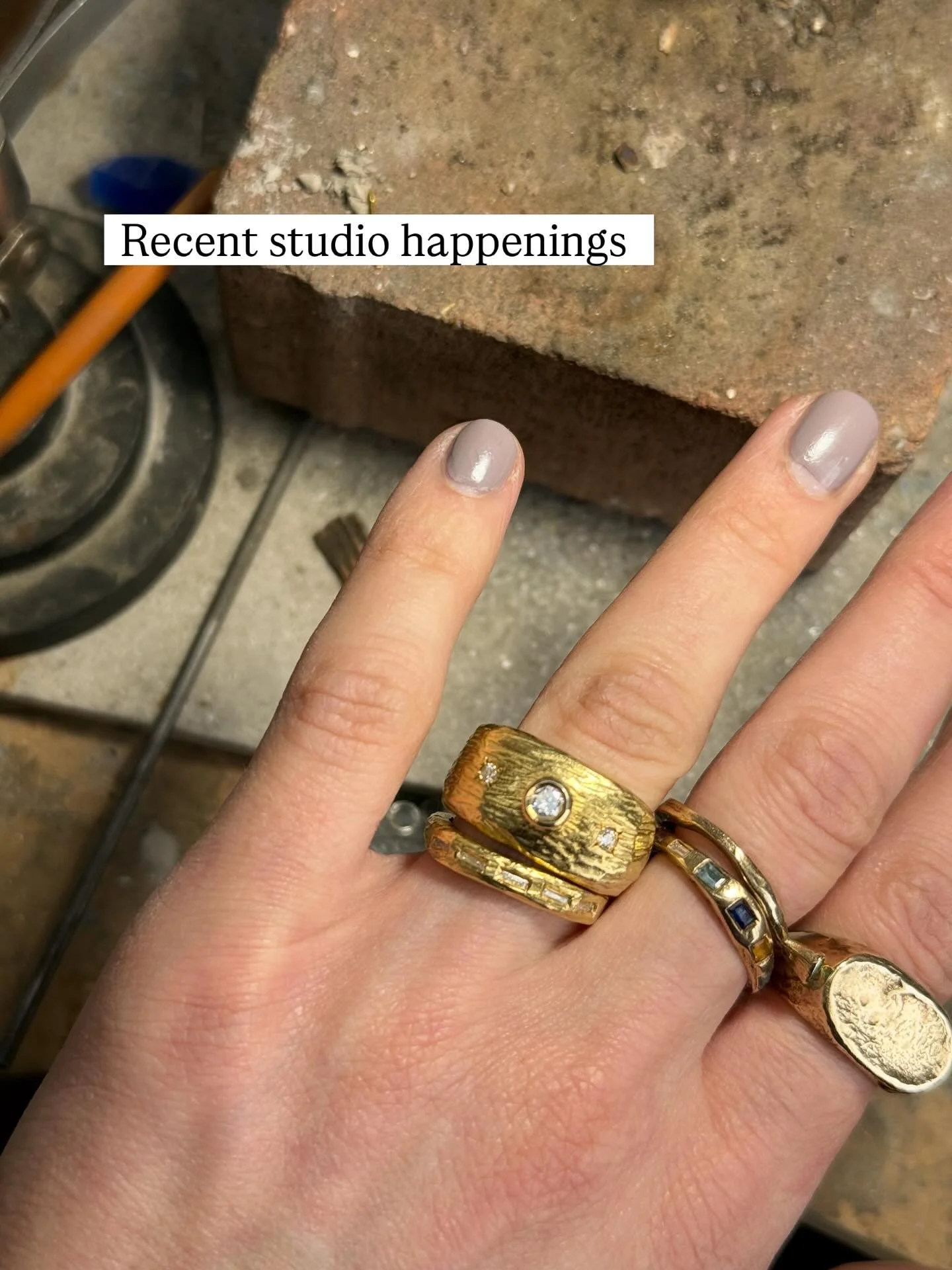 Studio happenings from the last couple weeks✨