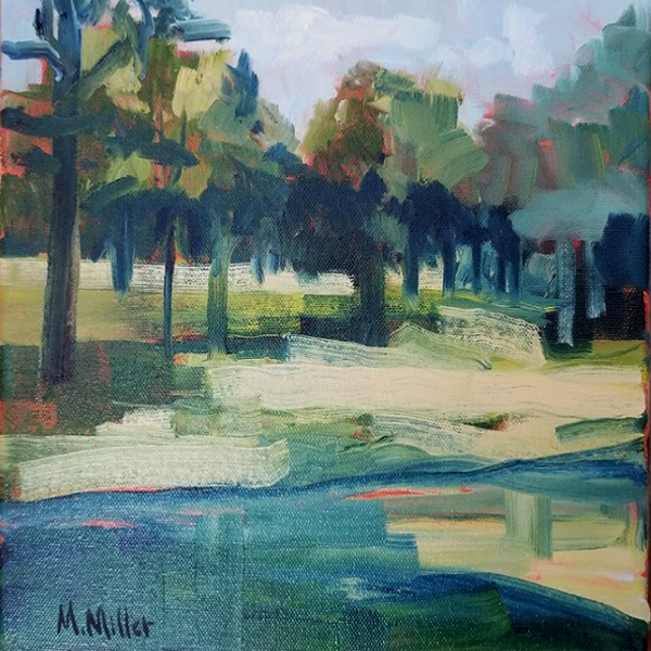 Off Path - Oil - 10" x 10"