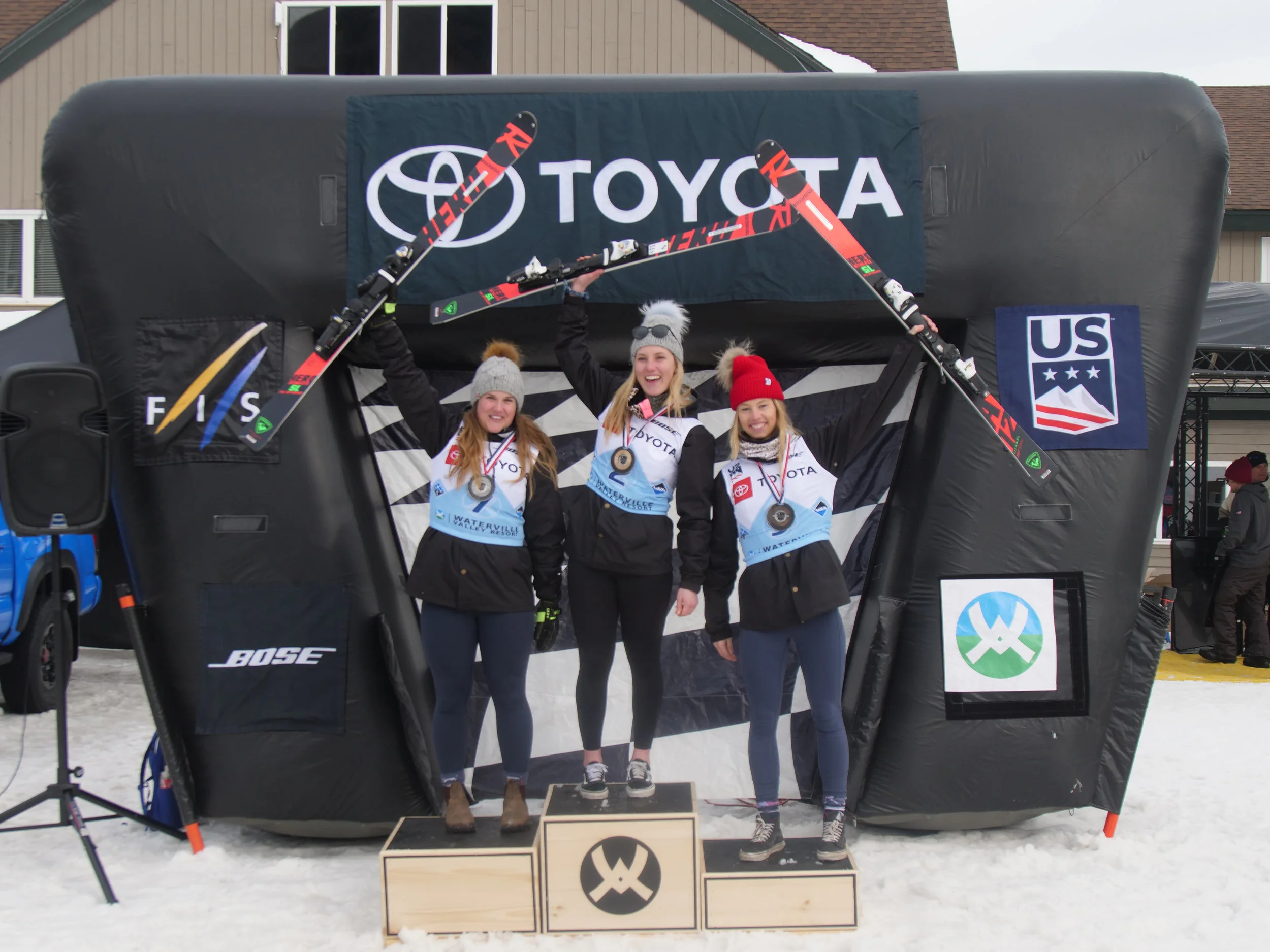 Women’s Podium: 1. Nina Obrien 2. Paula Moltzan 3. Trisha Mangan