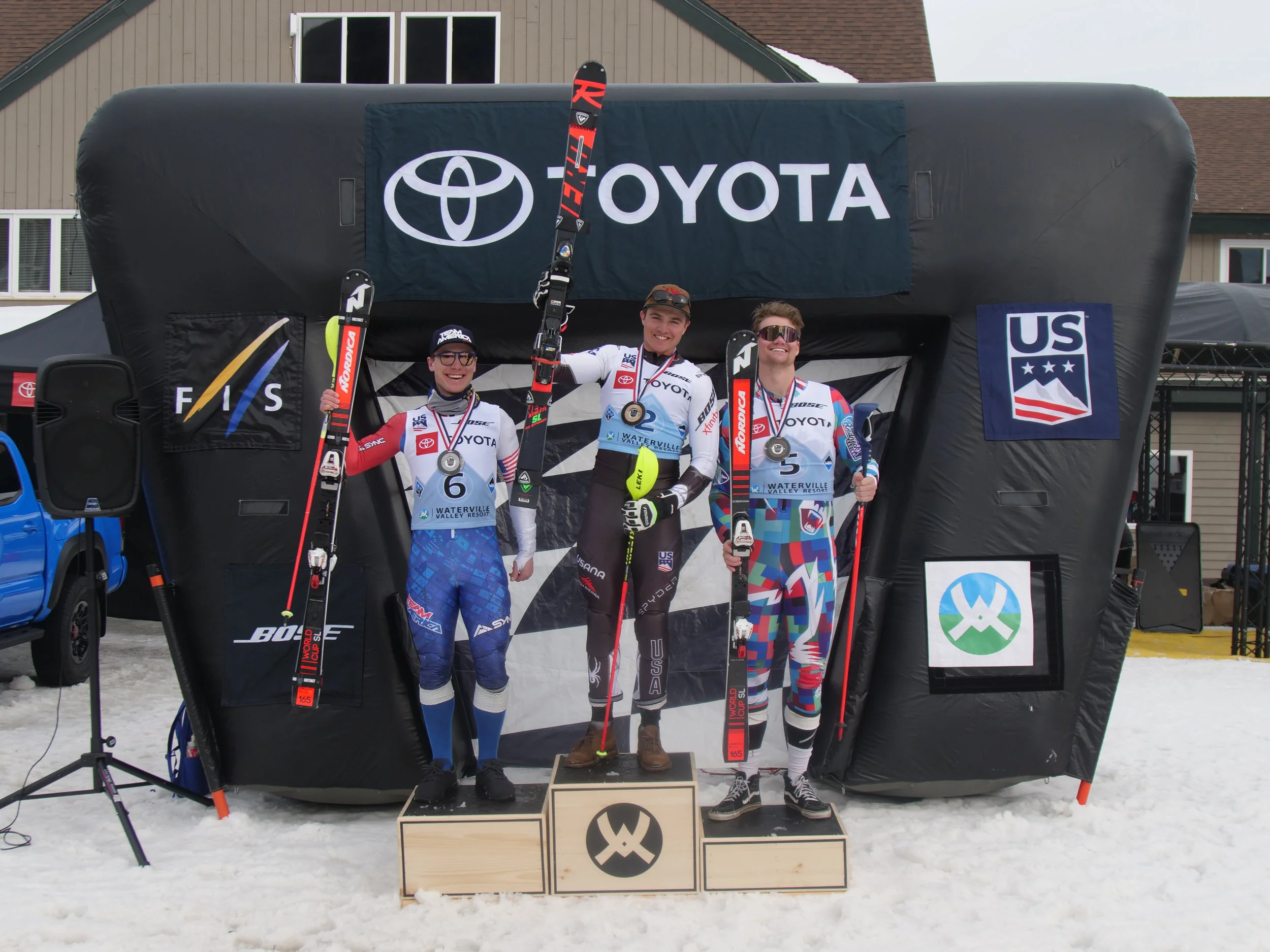 Men's Podium: 1. Luke Winters 2. Garrett Driller 3. Sandy Vietze