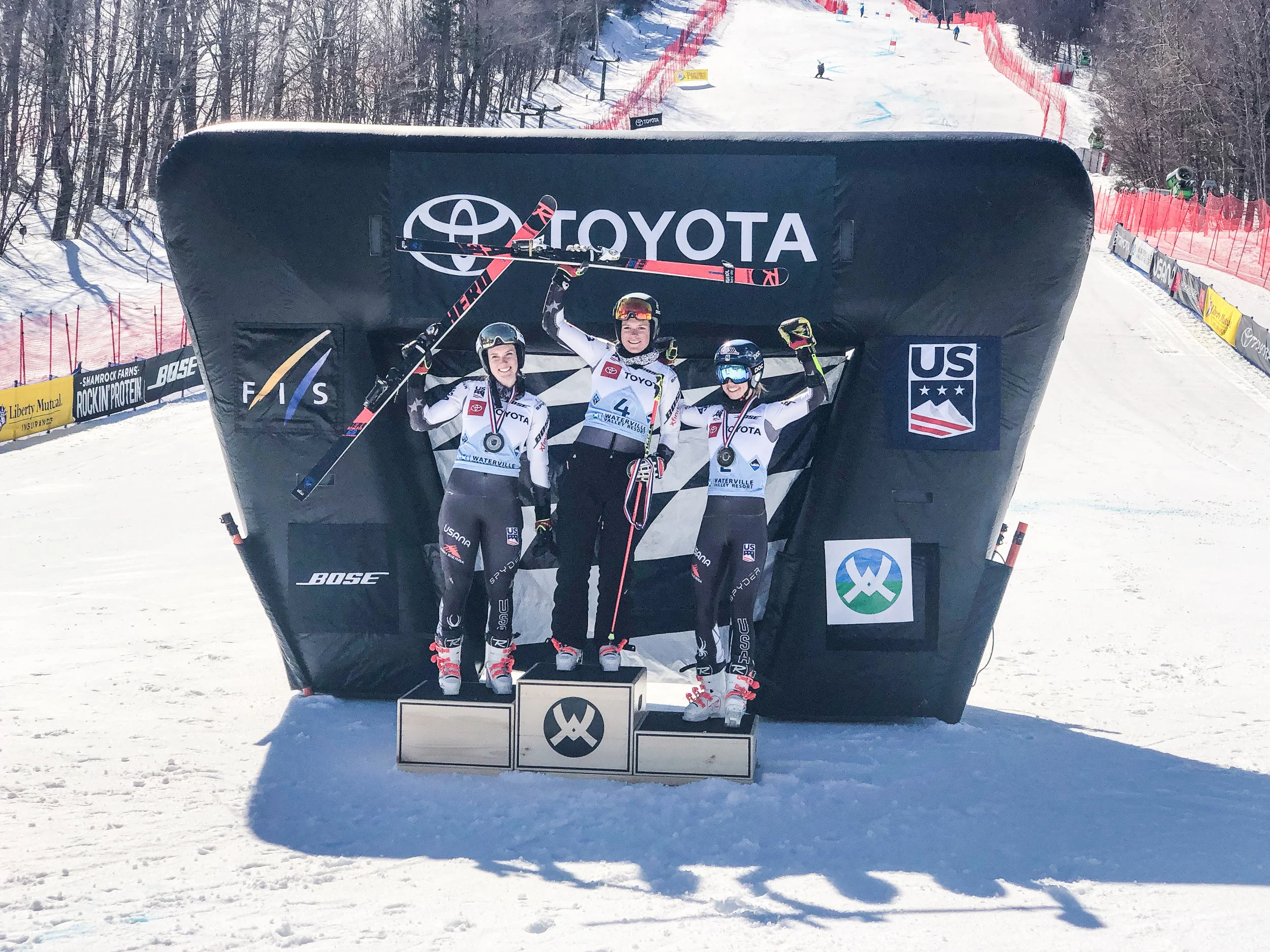 Women’s Giant Slalom Podium