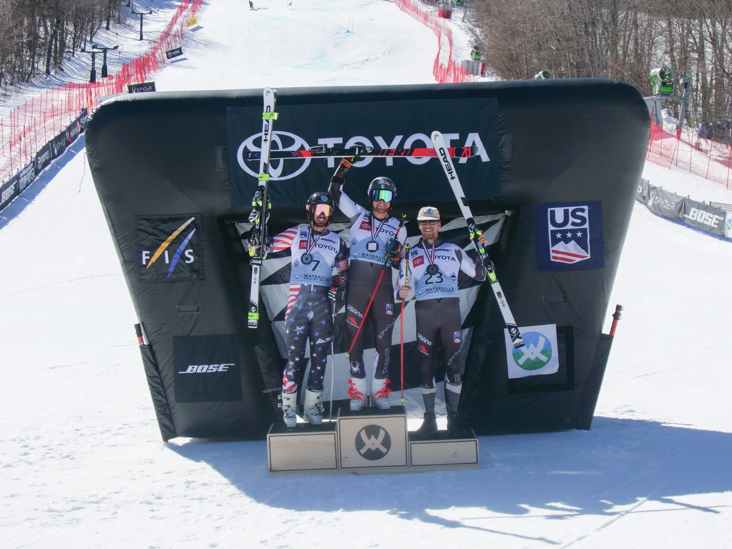 Men’s Giant Slalom Podium