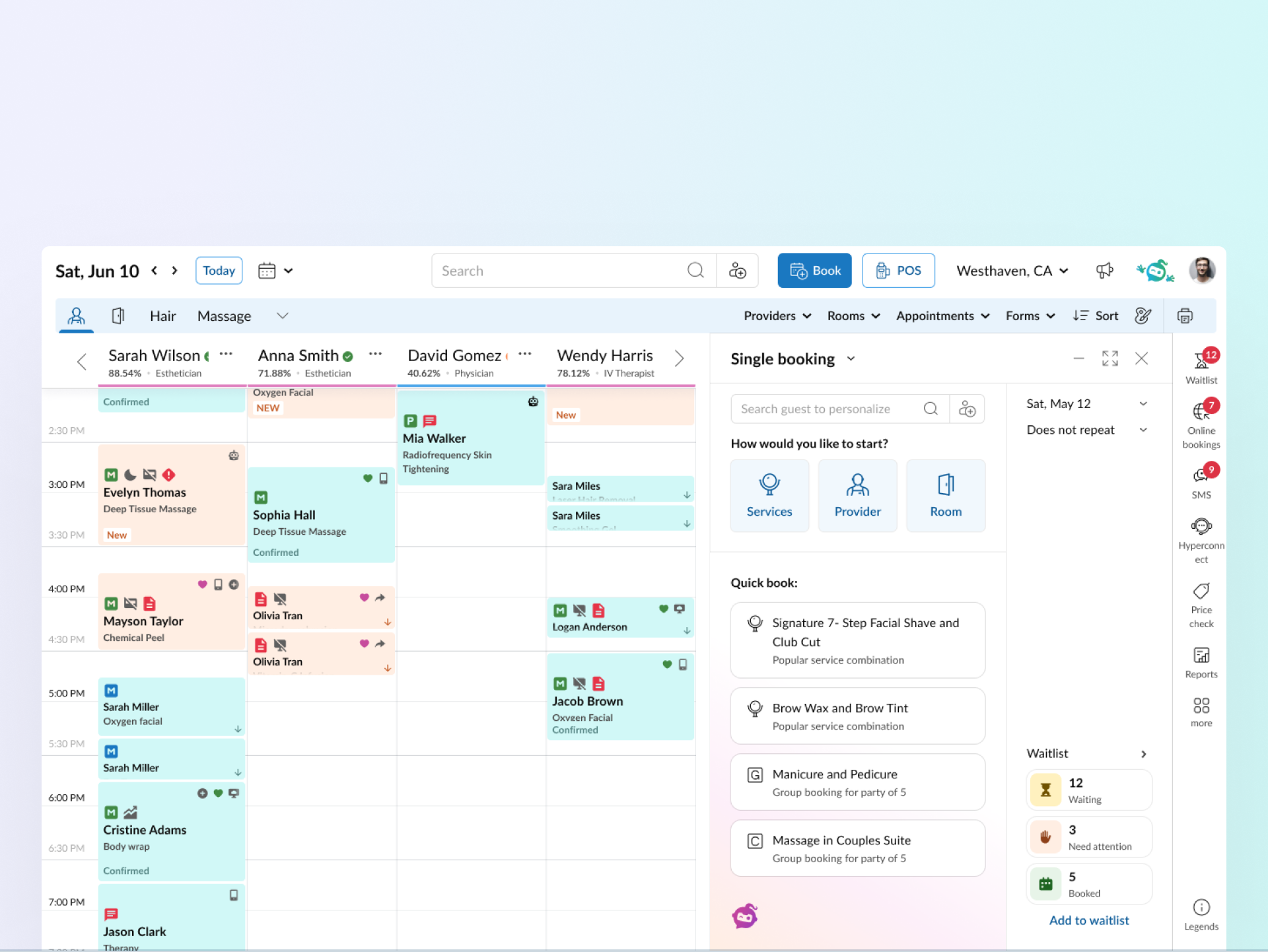 Look & Book: Optimizing Front Desk Operations