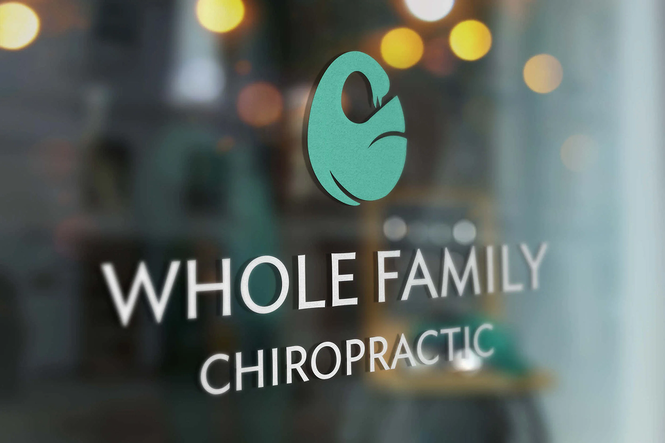 Whole Family Chiropractic - Logo Door Decal.png