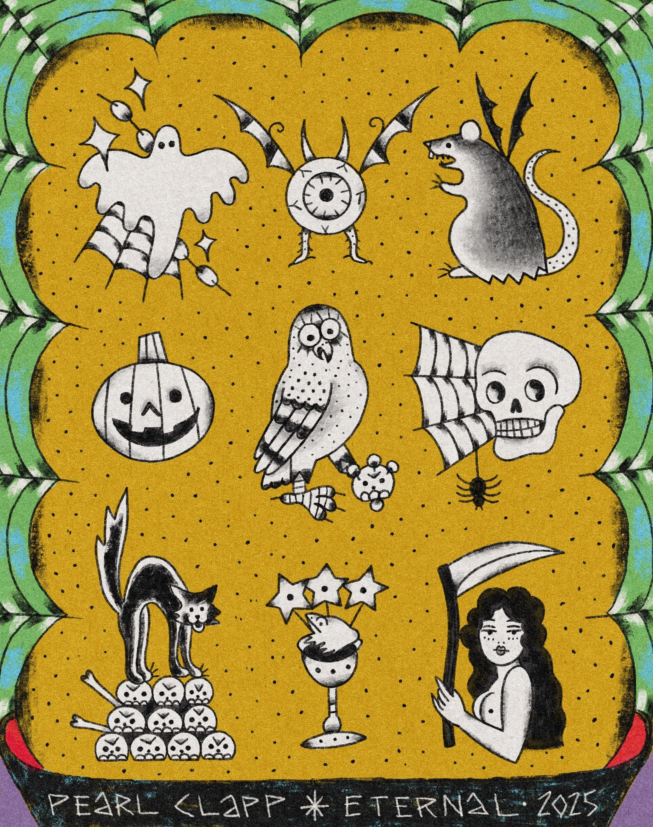  3-6”   pumpkin - $150+TAX  remaining designs - $250+TAX each 