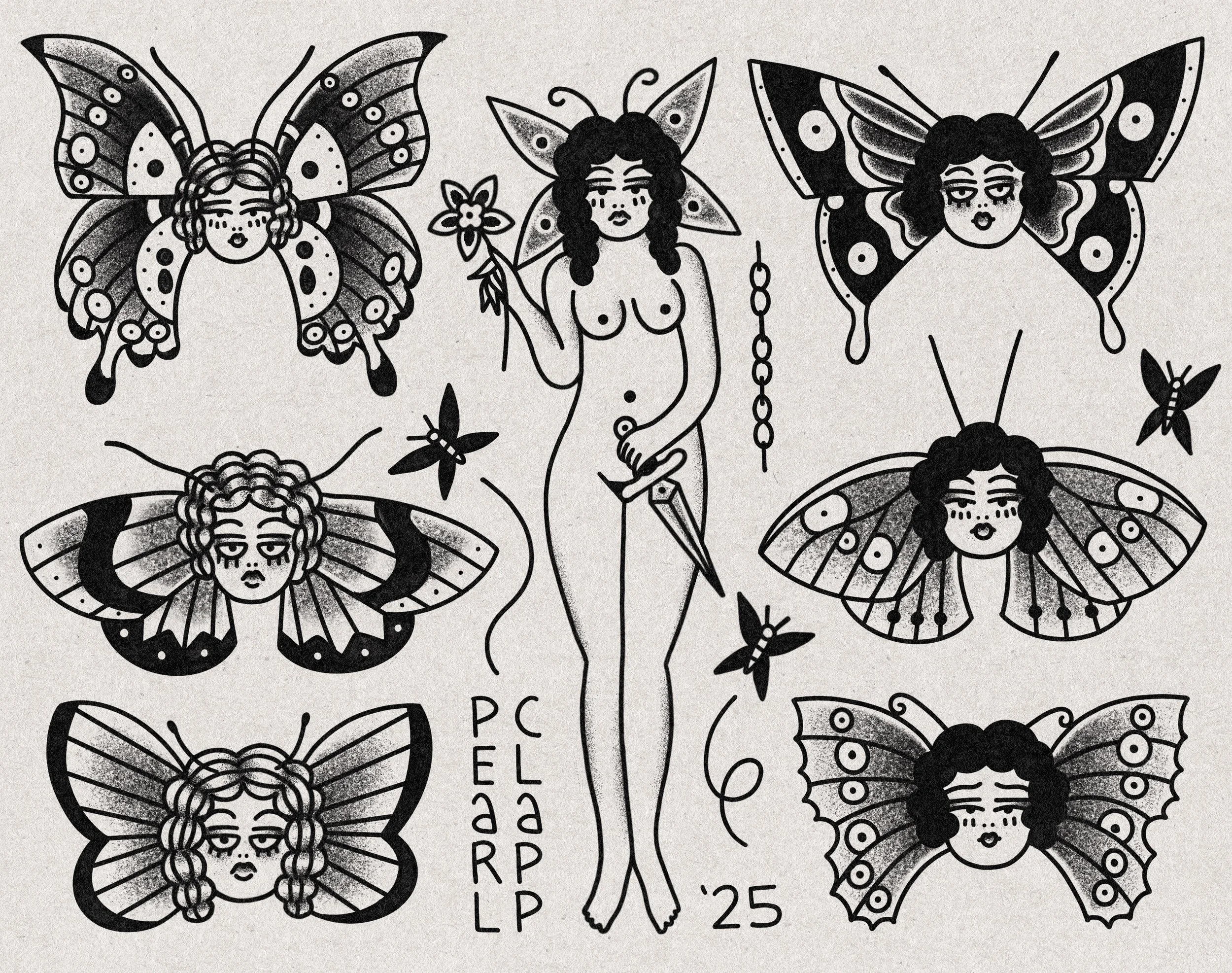 BUTTERFLY LADIES