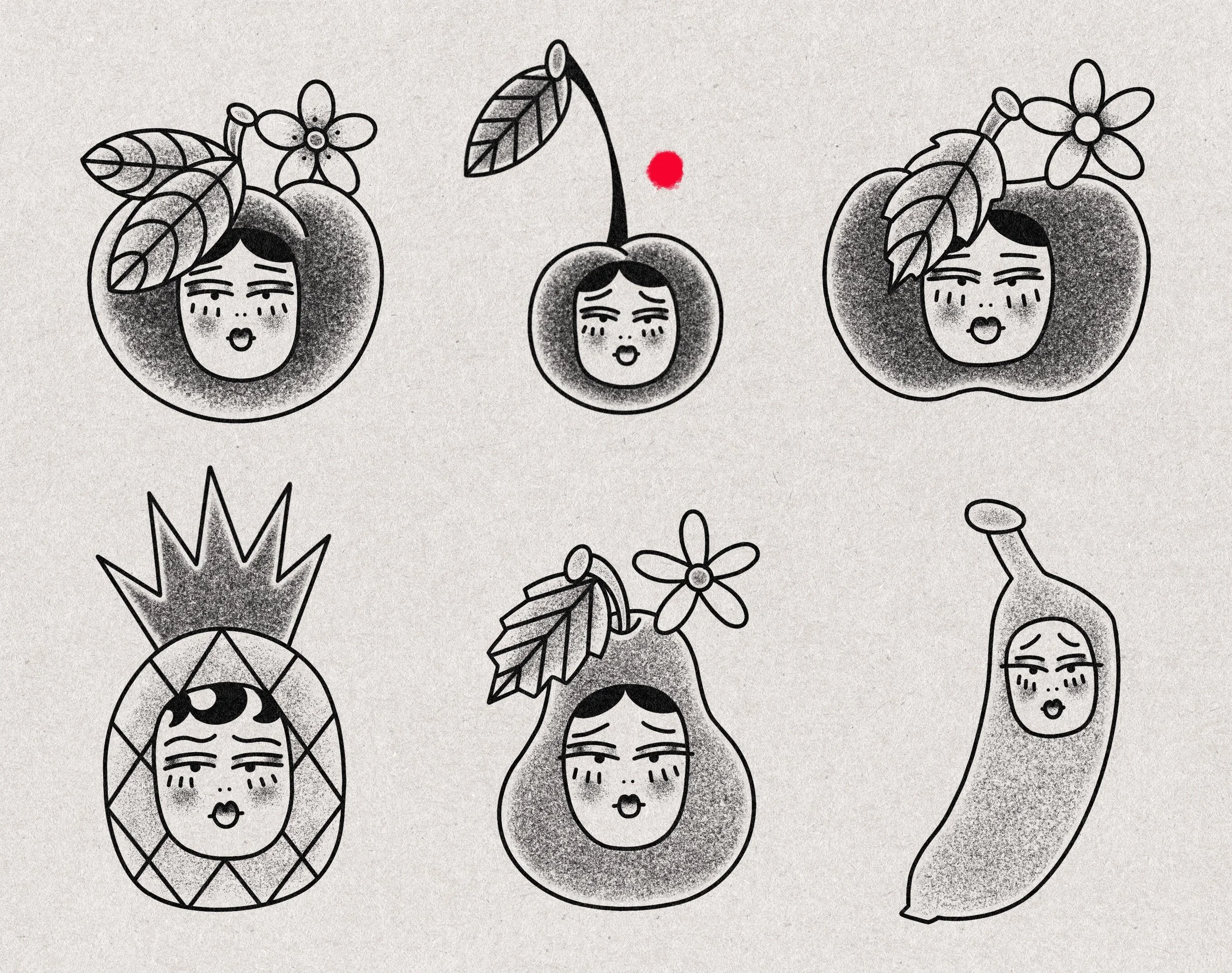 FRUIT FACES PT 2