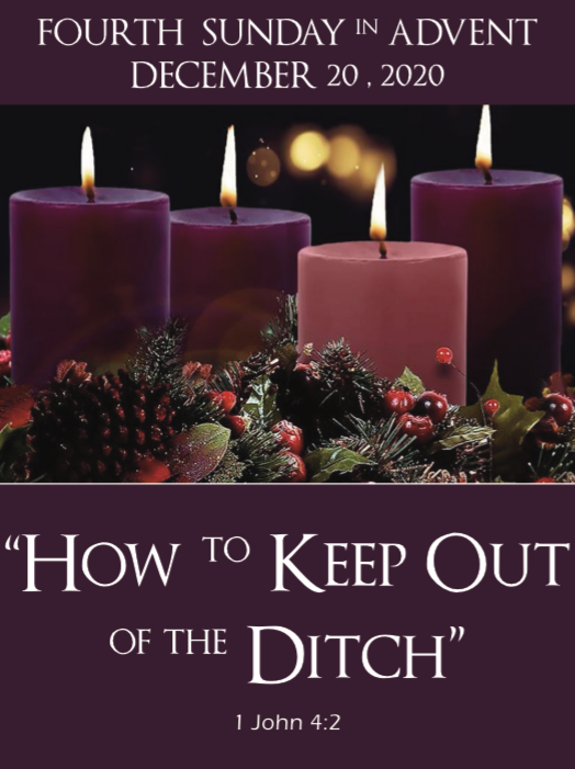 Worship Bulletin 2020 December 20 — Safe Harbor Presbyterian Church