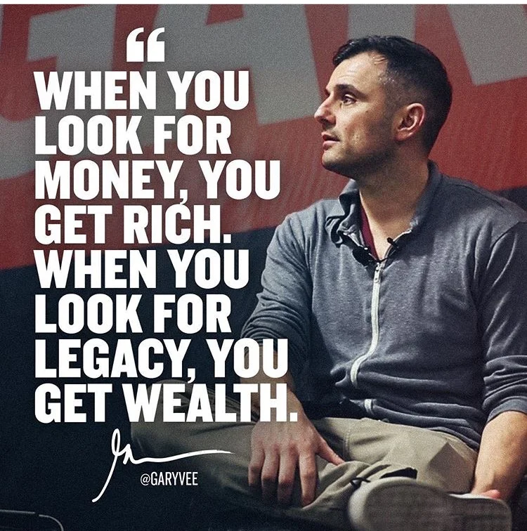 If you aren't following @garyvee on Instagram, you're missing out. ;)