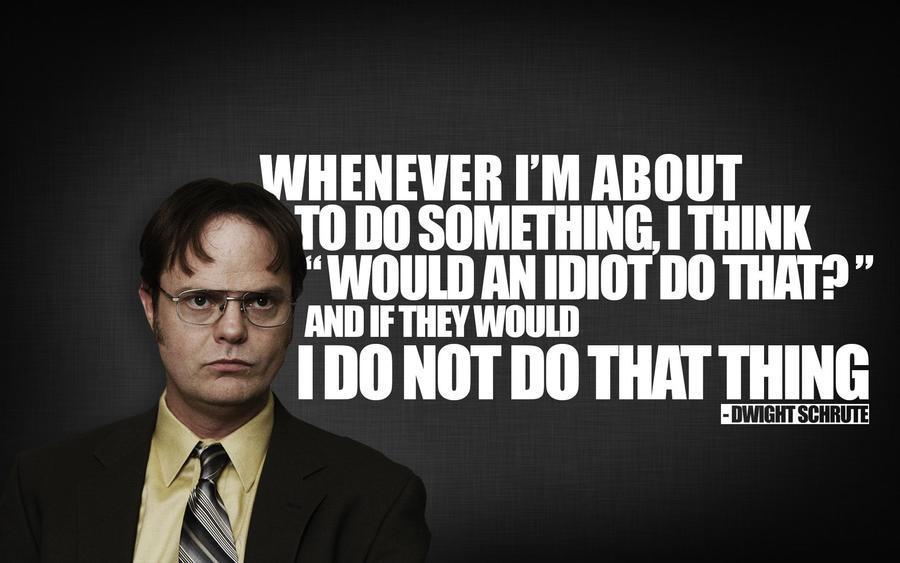 If you are a fan of The Office... I love you. 