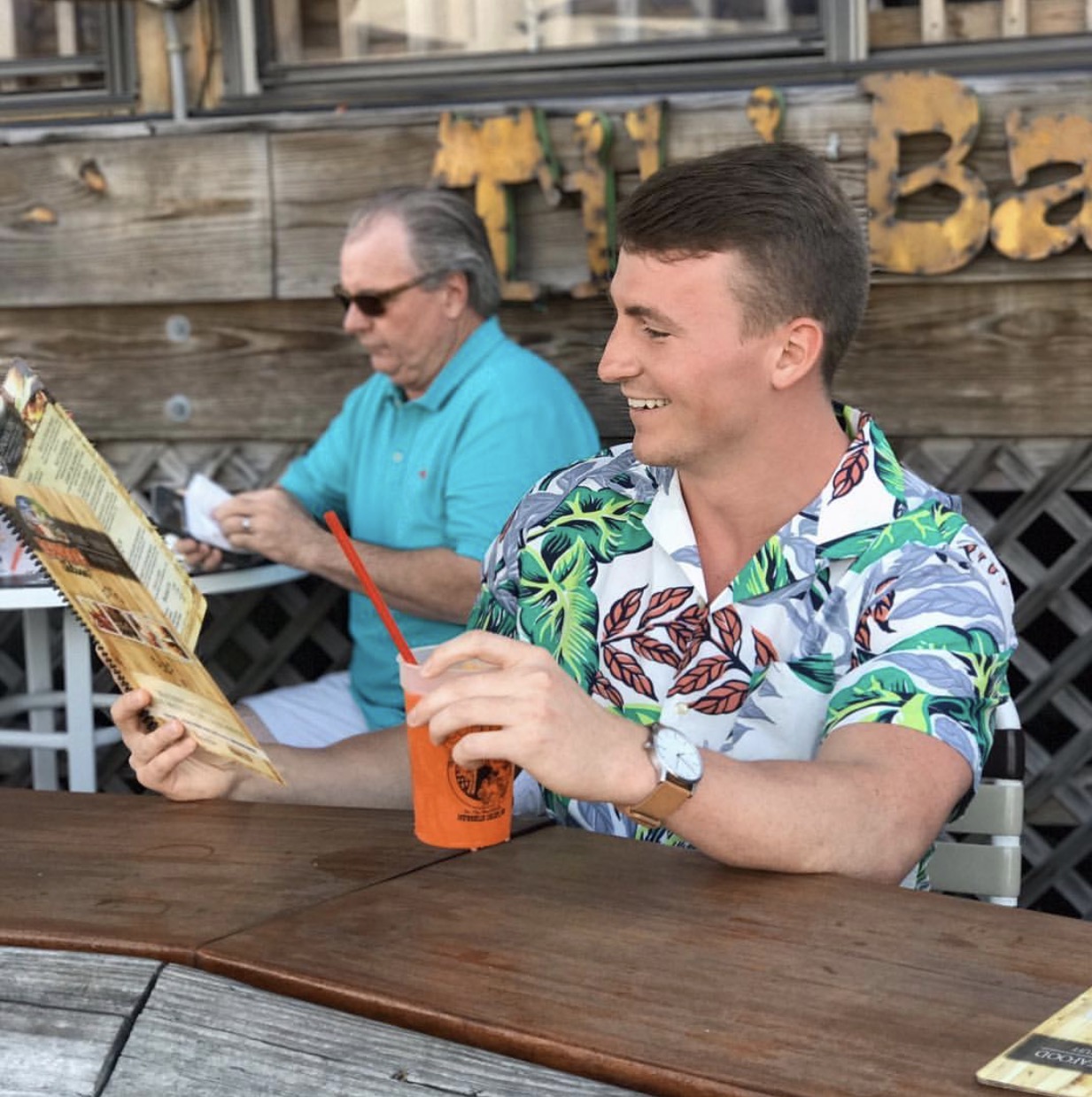 If you wanna see more pics of me in and out of this magnificent floral shirt, connect with me on Instagram .