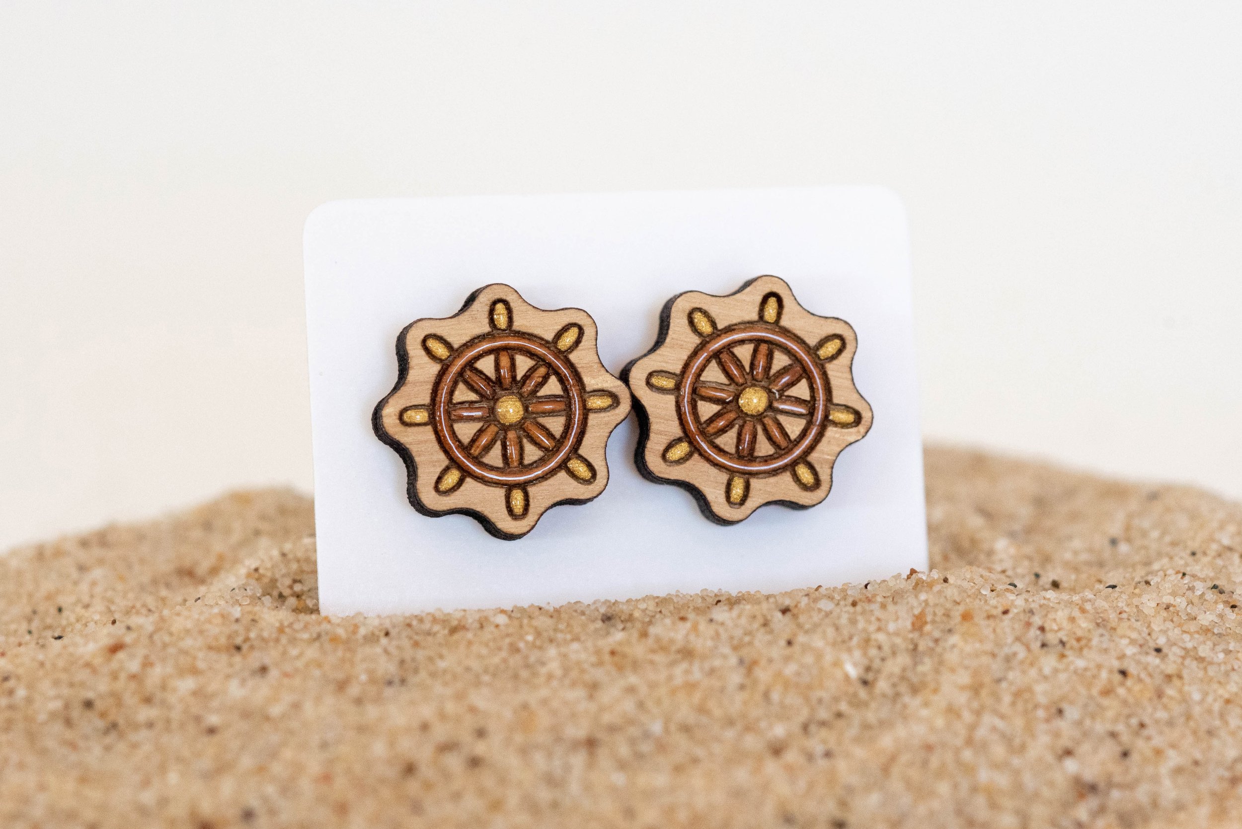 Ship Wheel Stud Earrings 2.jpg