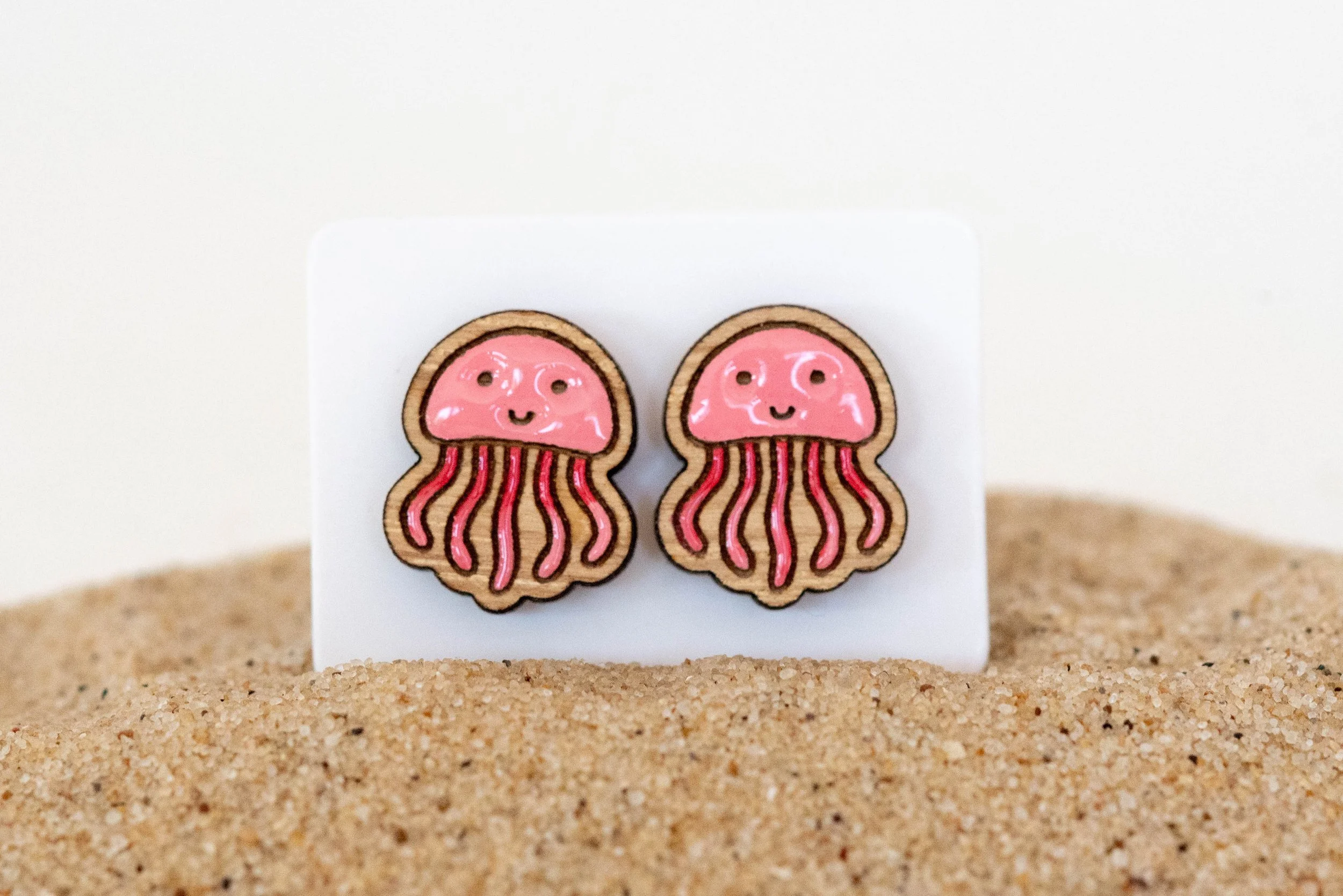 Jelly Fish Stud Earrings 1.jpg