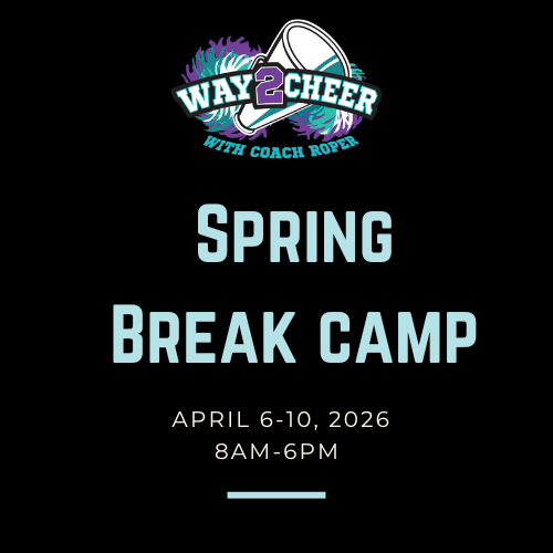 Way2Cheer Spring Break Camp (Feb. 16-20, 2026)