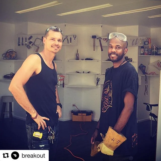Designers Andre' and Eric were the recipients of the #breakerschallenge presented by breakoutchi.today