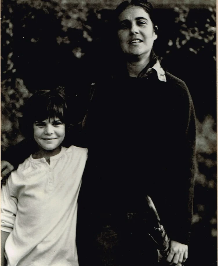 Me and Kit, years before we'd begin on our pie dream.