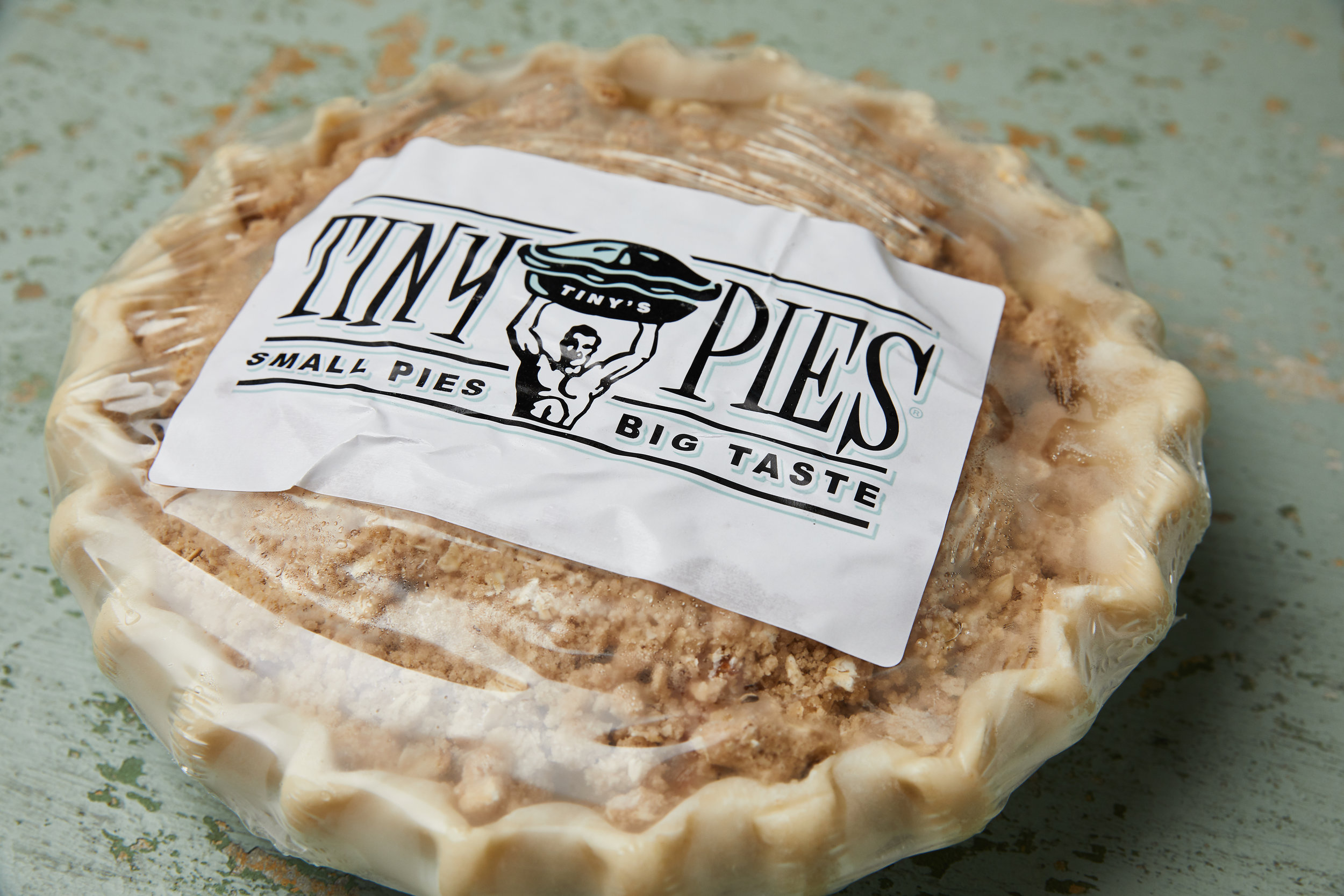 Not So Tiny Apple Crumb, Now available frozen as a grab 'n go