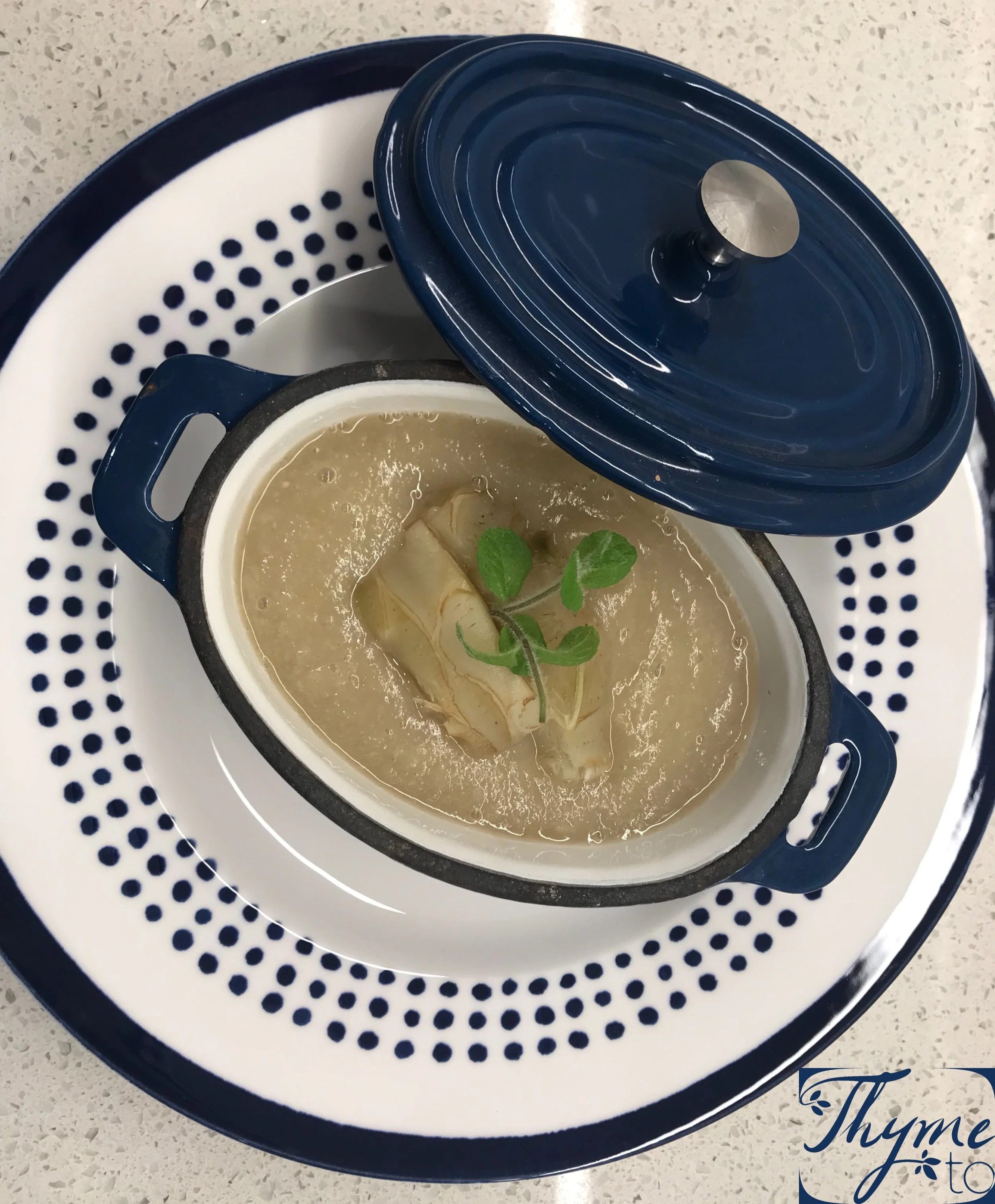 Who would have thought.... Artichoke Soup! 