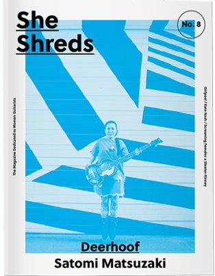 SHE SHREDS - Cover Shoot - Deerhoof