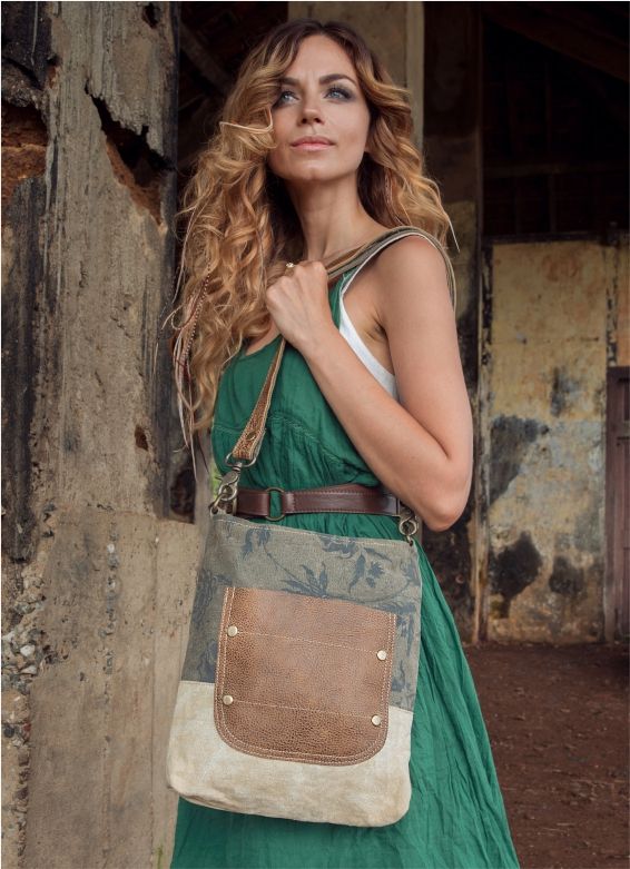 Myra Upcycled Canvas Bags