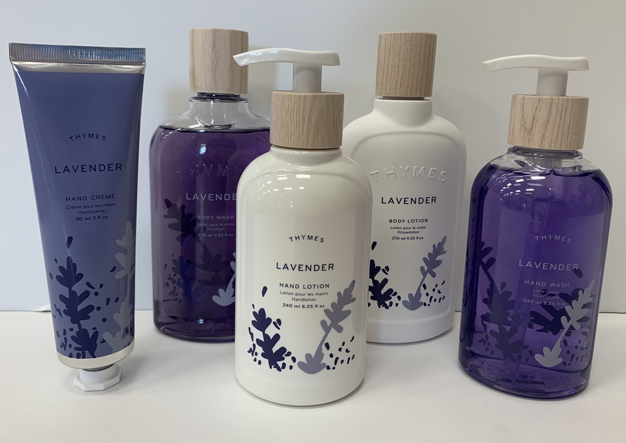 Thymes Lavender Hand Lotion 8.25 Ounces 