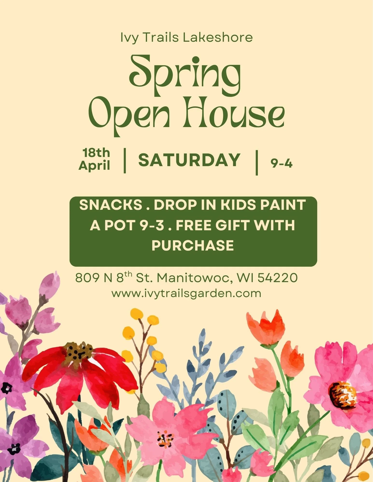 Spring Open House!